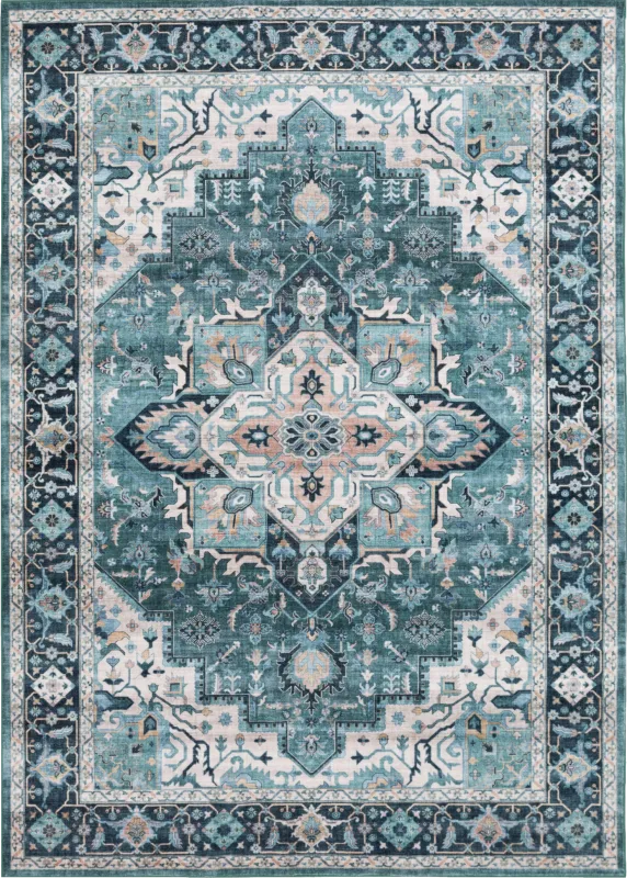 Hargis Blue 7'5 x 9'5 Rug