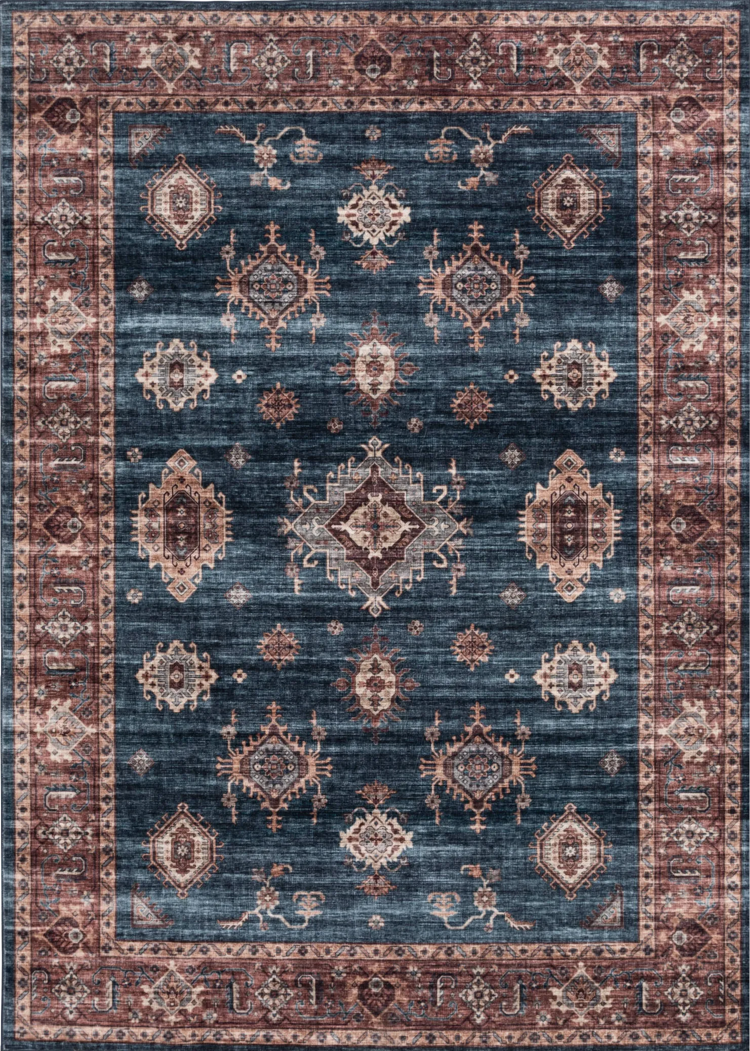 Foutch Rust 5' x 7' Rug - Image 1