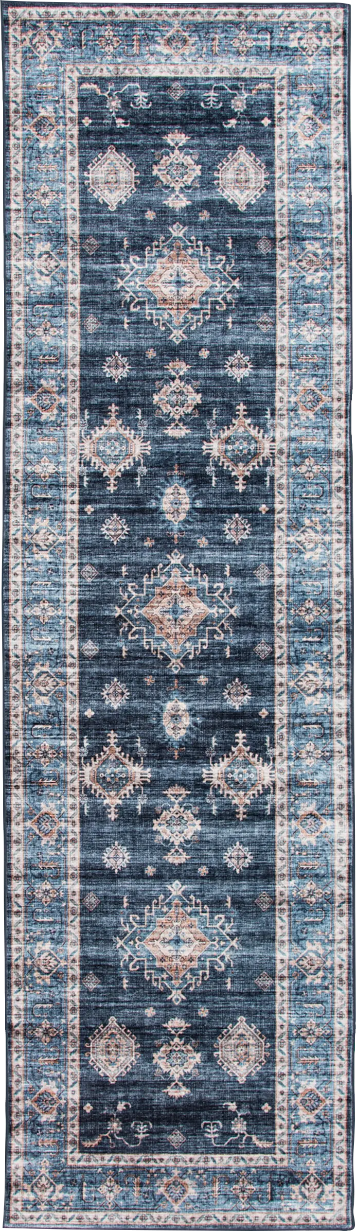 Foutch Navy 2'3 x 7'6 Rug