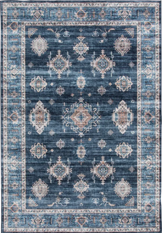 Foutch Navy 7'5 x 9'5 Rug