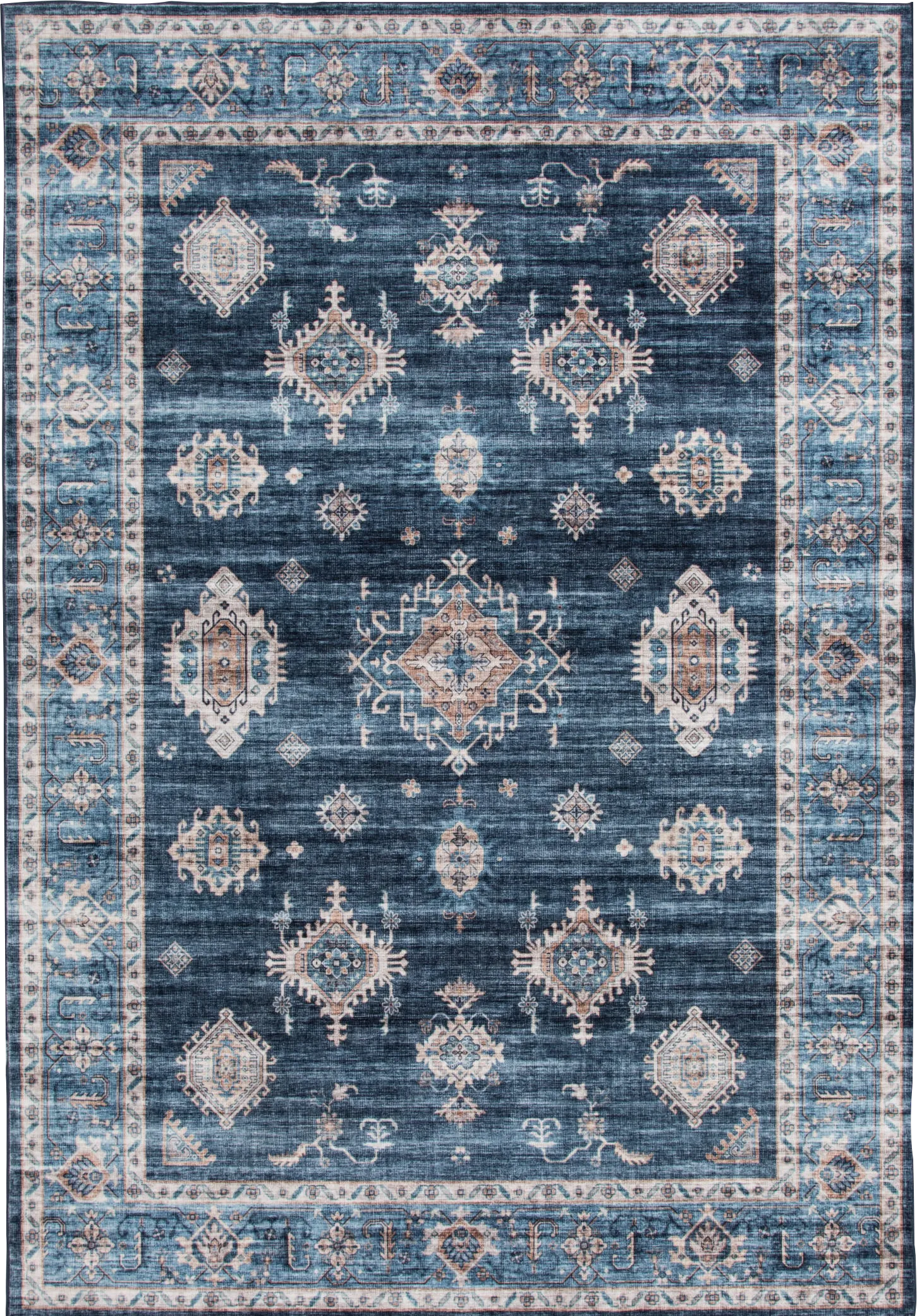 Foutch Navy 5' x 7' Rug - Image 1