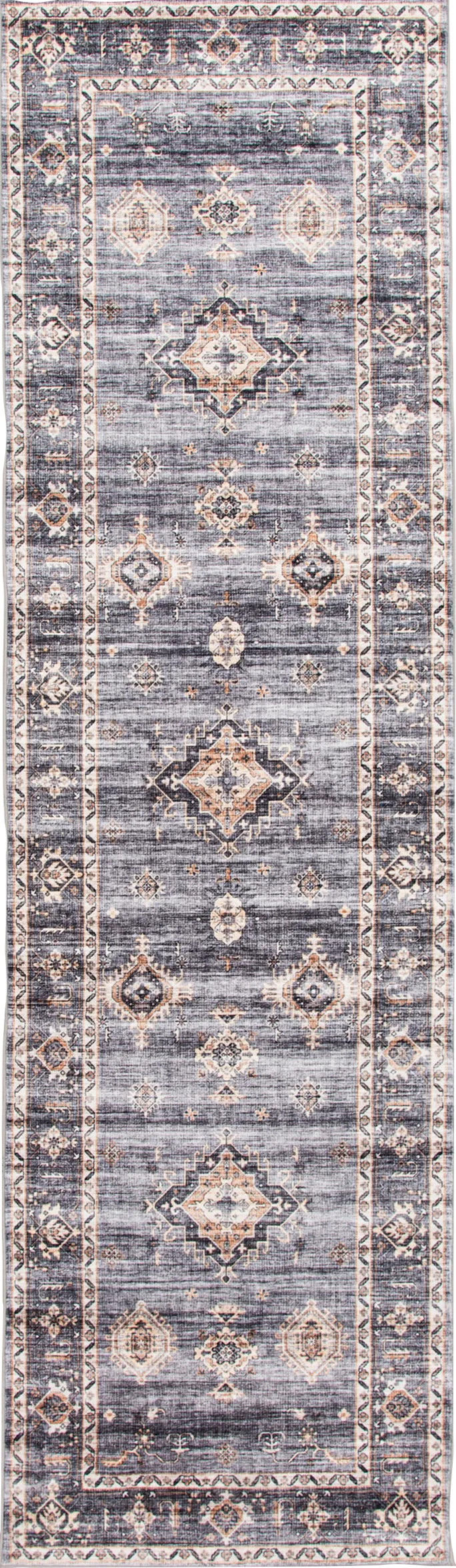 Kinniard Gray 2'3 x 7'6 Rug - Image 1