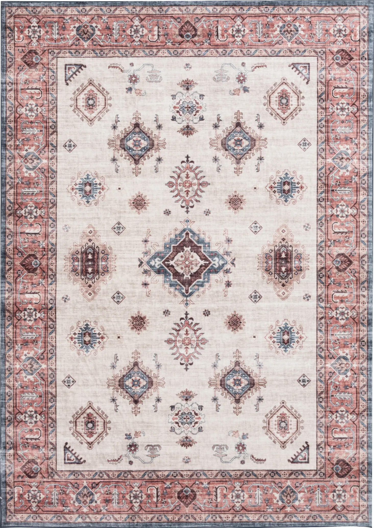 Kinniard Red 7'5 x 9'5 Rug