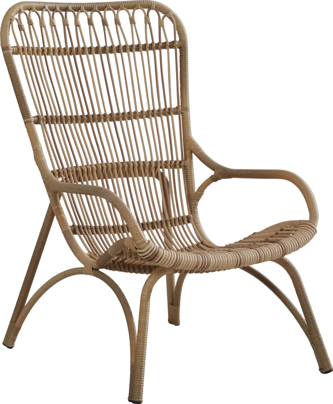 Kain Natural Outdoor Lounge Chair