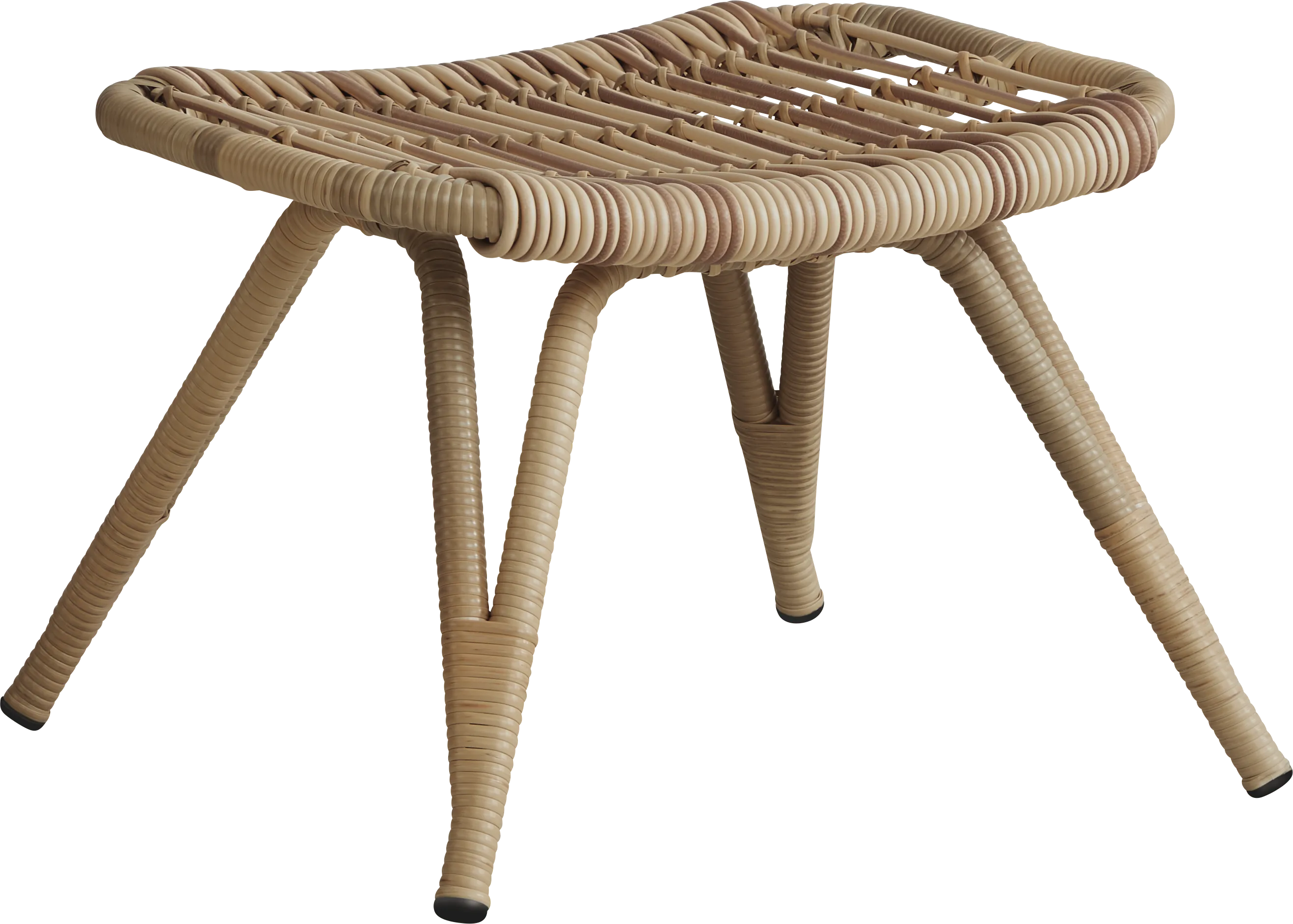 Kain Natural Outdoor Ottoman - Thumbnail - Image 1