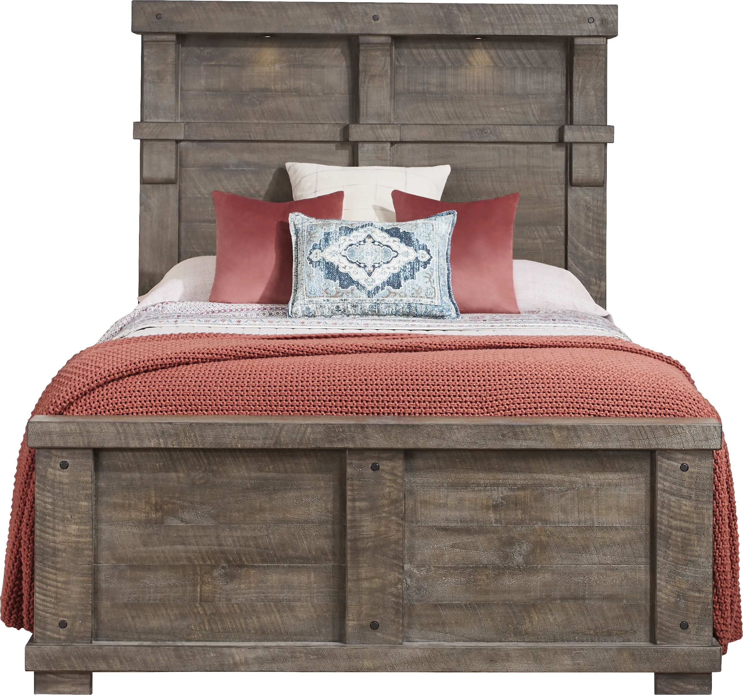 Bretten Crossing Gray 5 Pc King Bedroom - Thumbnail - Image 2