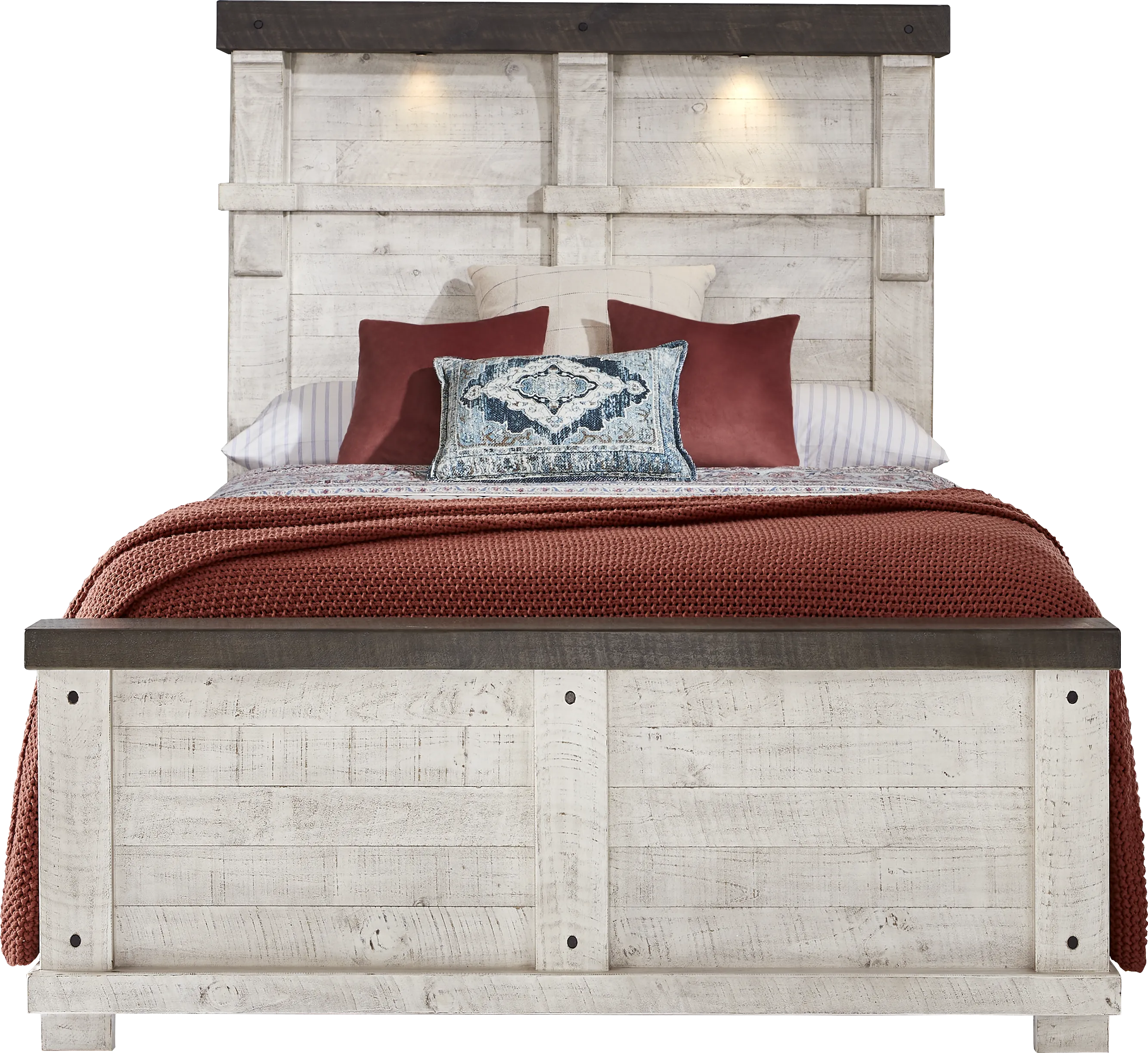 Bretten Crossing White 5 Pc Queen Bedroom - Thumbnail - Image 2