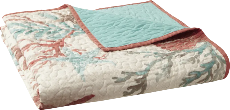 Craigie Cream Throw Blanket