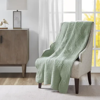 Millaudon Seafoam Throw Blanket
