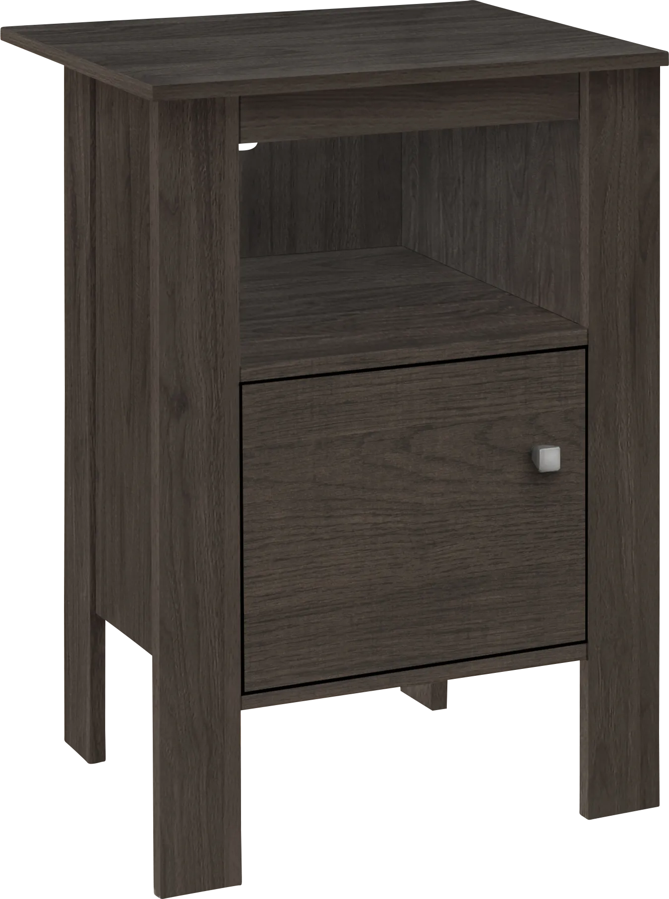 Ankeney Oak Brown End Table - Image 1