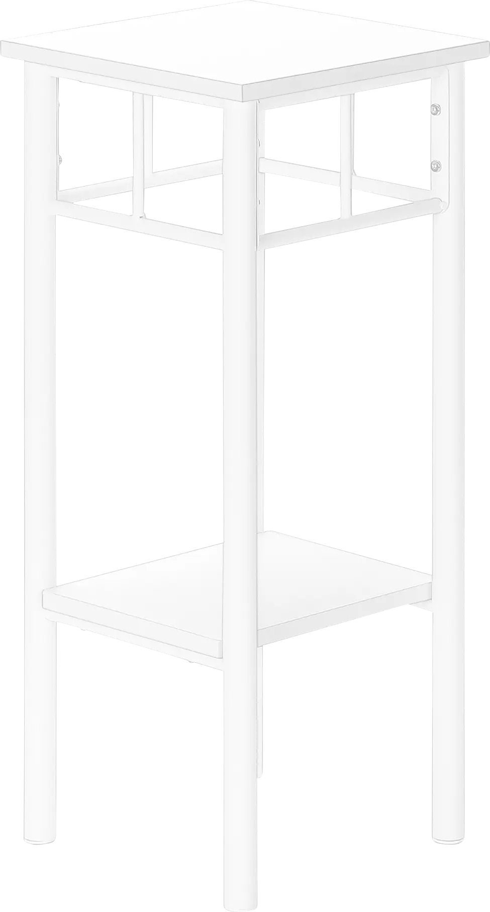 Fairknoll White End Table