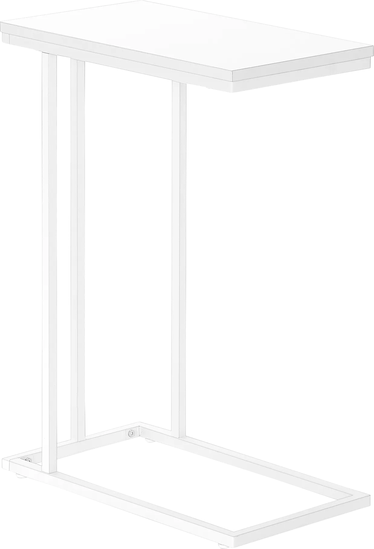 Homeacres White End Table - Thumbnail - Image 1