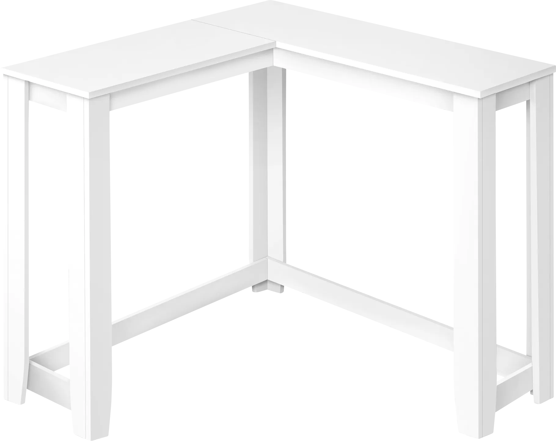 Mapledale White Sofa Table - Thumbnail - Image 1
