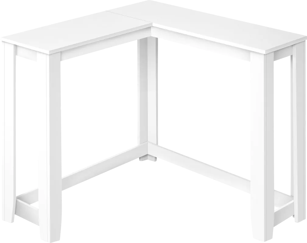 Mapledale White Sofa Table