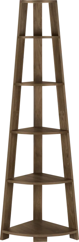 Backstretch Brown Bookcase