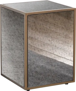 Oranda Brass End Table