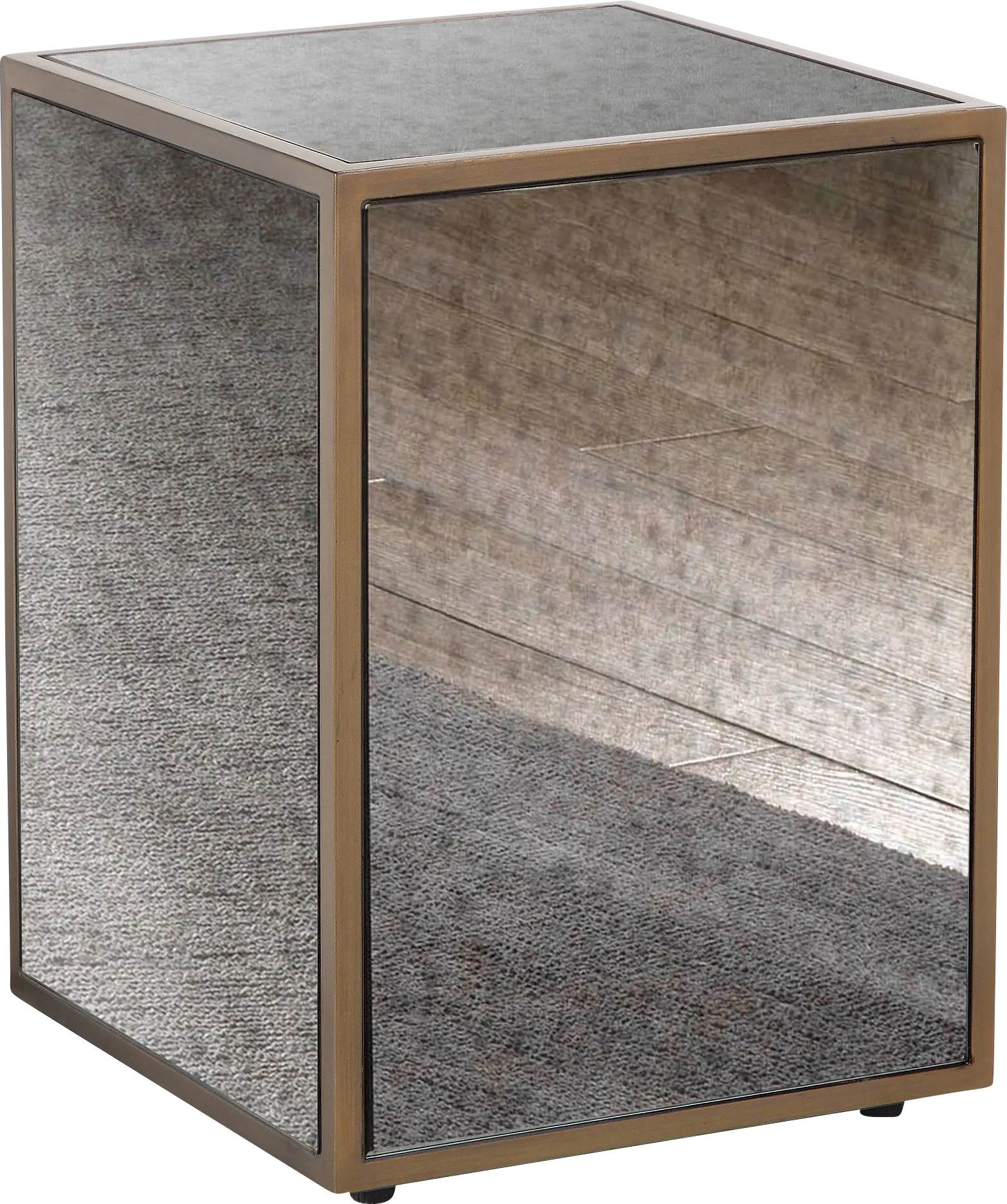 Oranda Brass End Table - Image 1