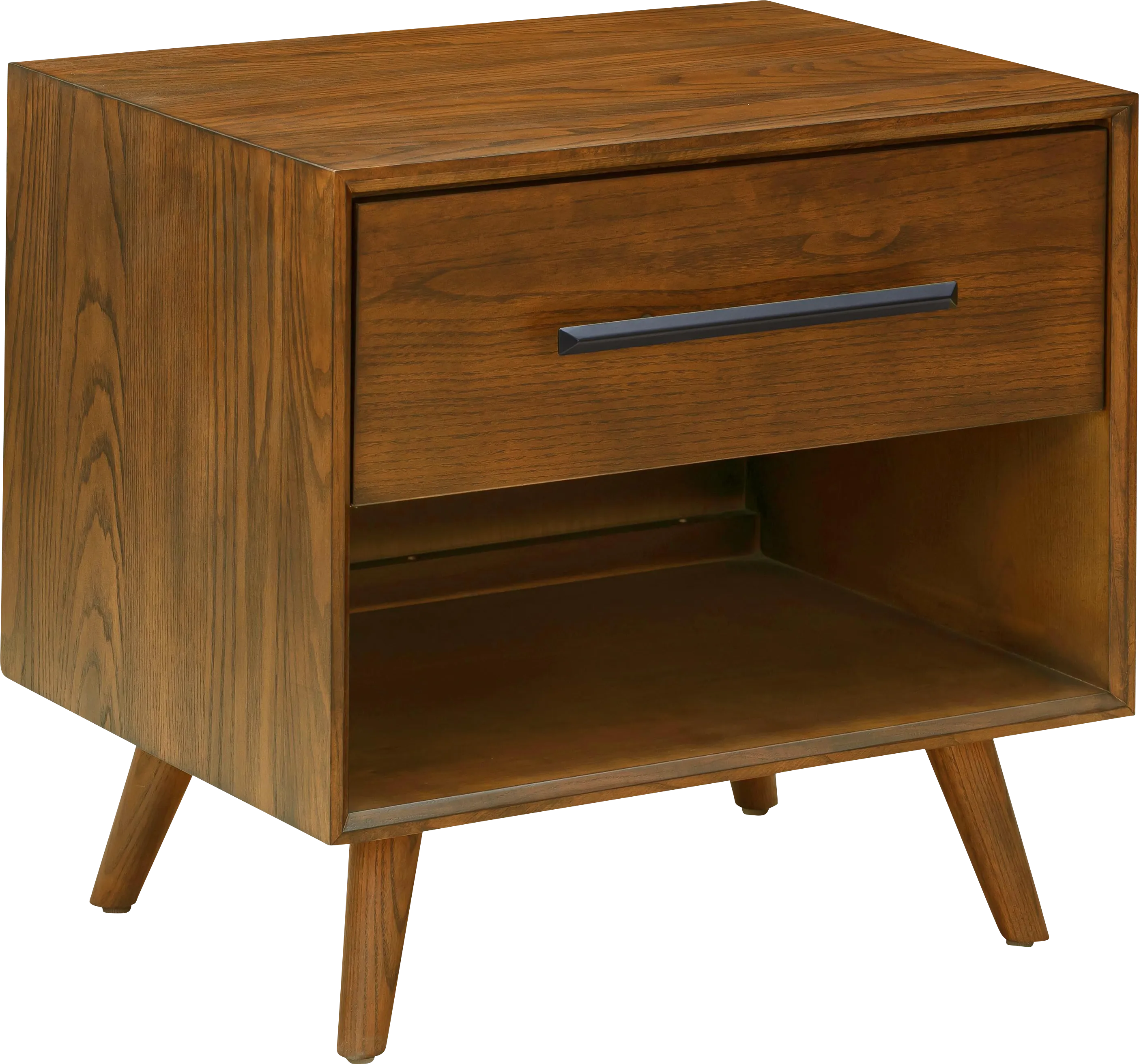 Ryunkin Brown Nightstand
