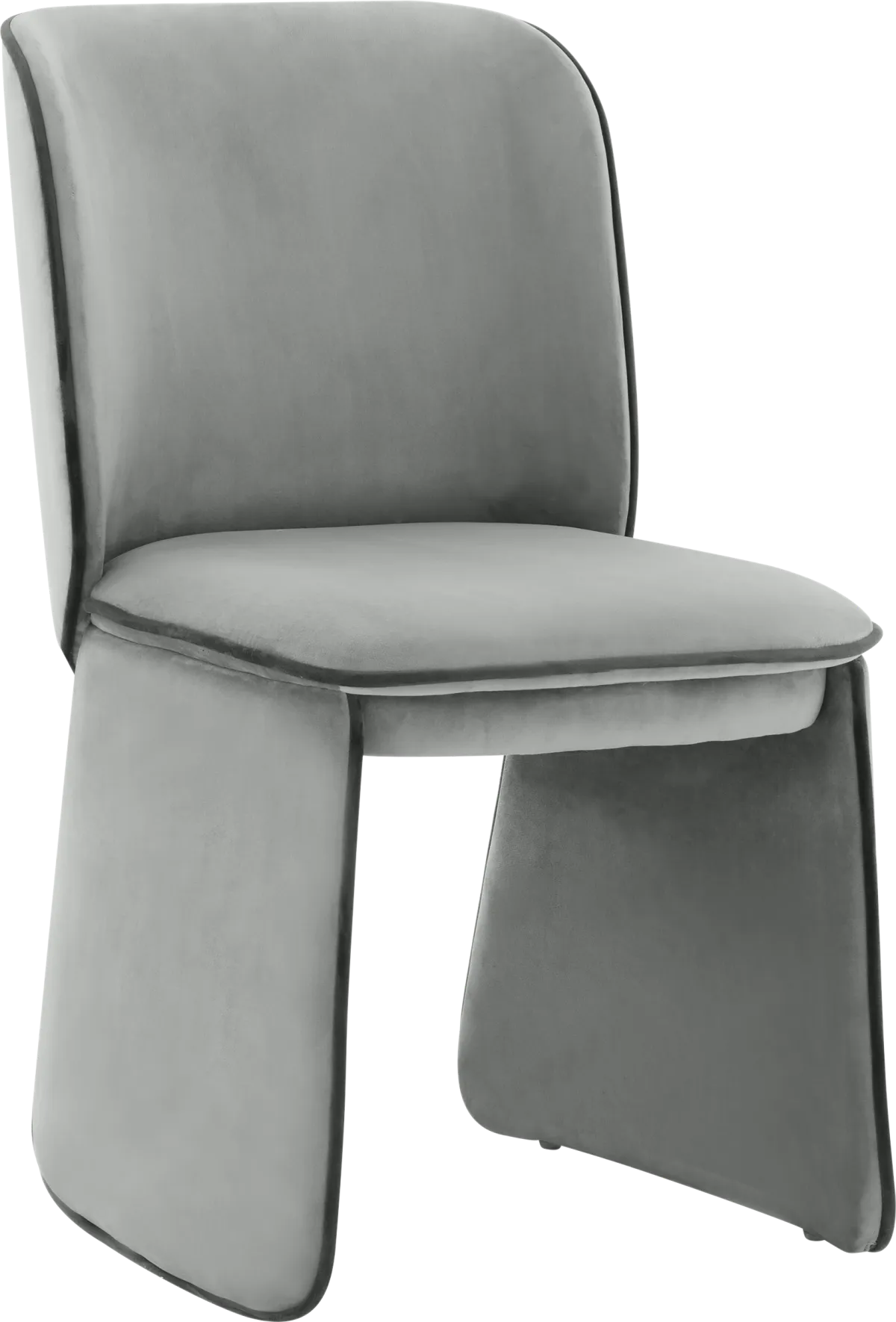 Allbee Gray Polyester Fabric Dining Chair | Rooms to Go