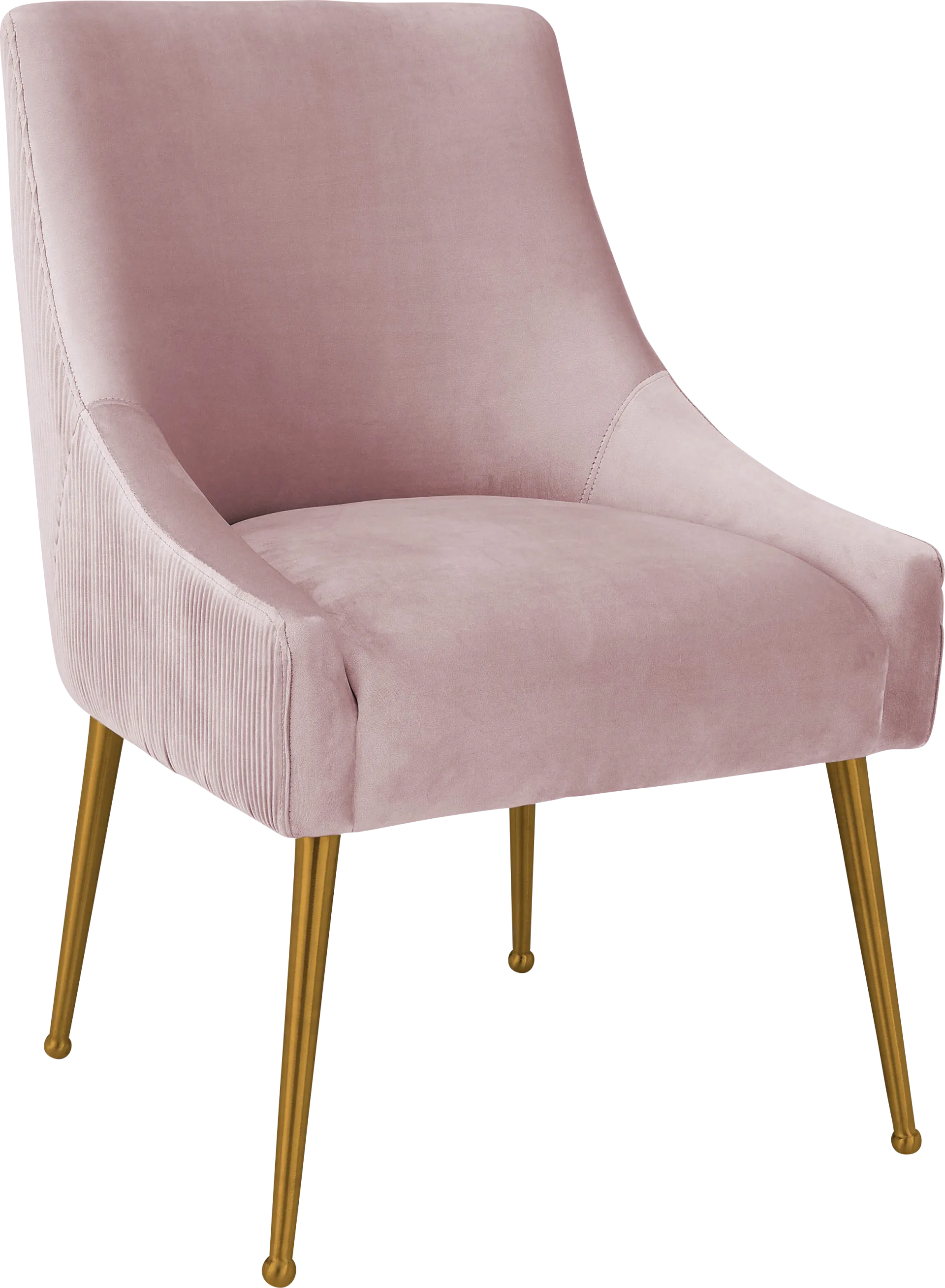 Beaulane I Mauve Side Chair - Image 1