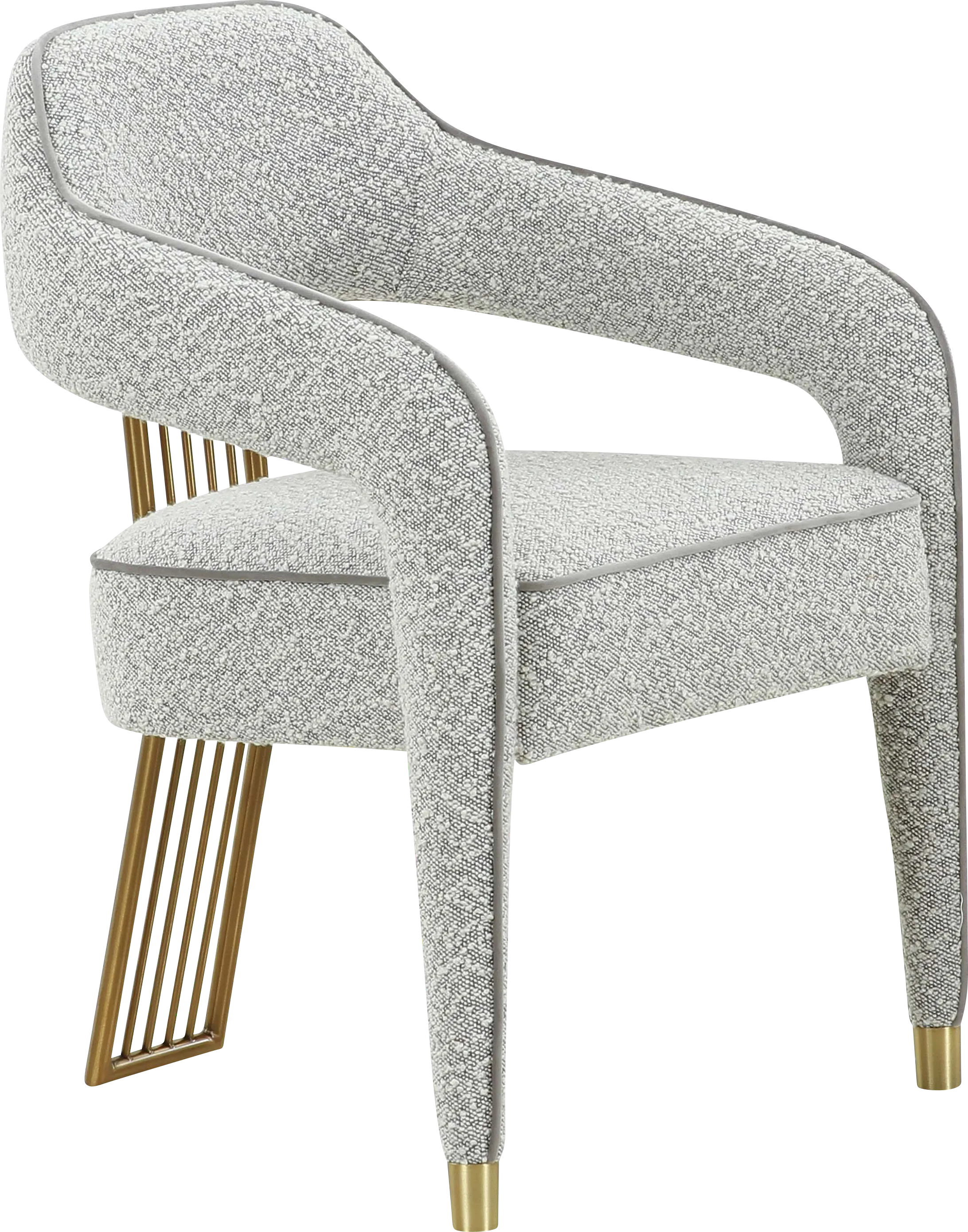 Broadalbin Gray Arm Chair - Thumbnail - Image 1