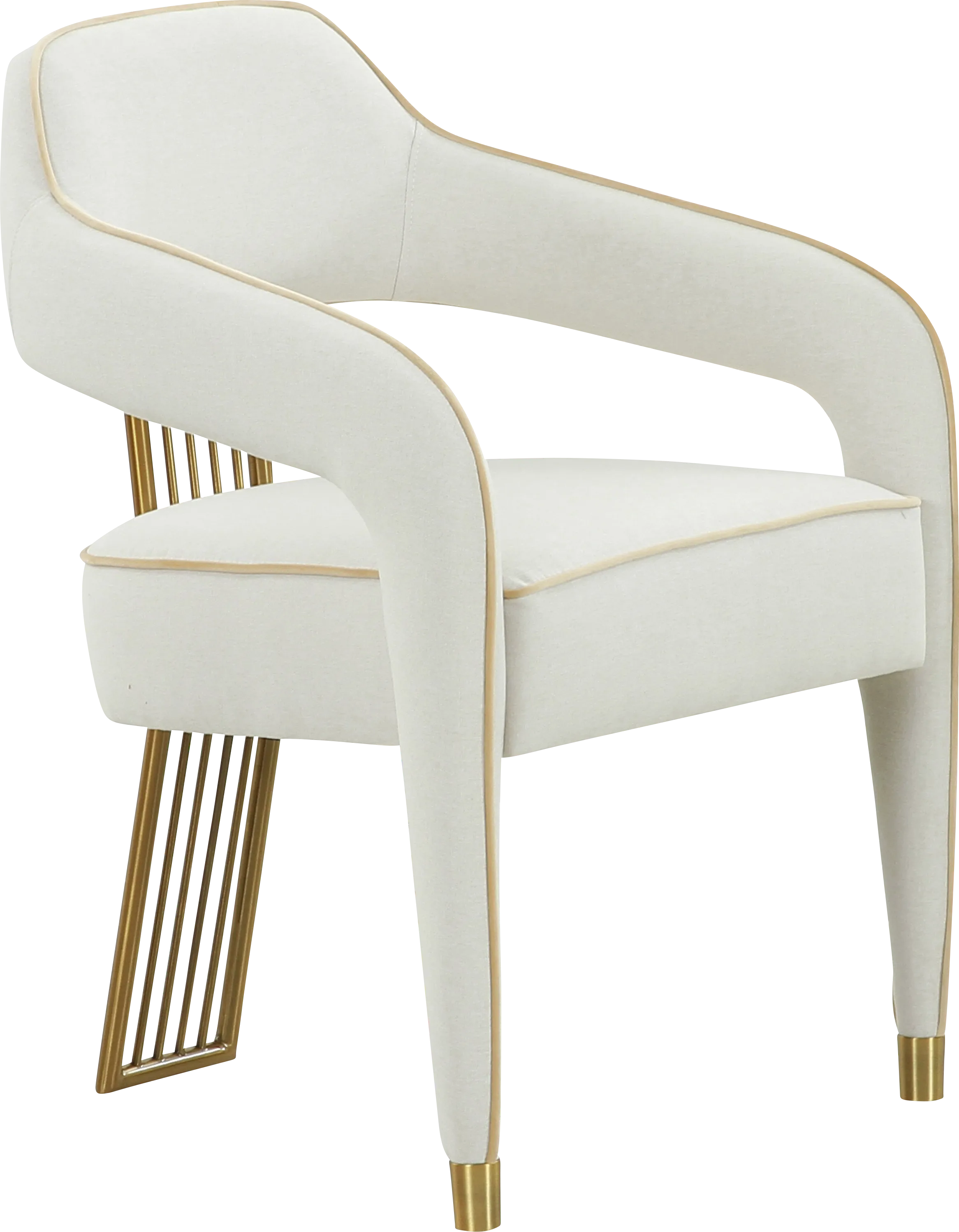 Broadalbin Cream Arm Chair - Thumbnail - Image 1