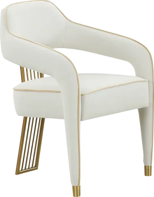 Broadalbin Cream Arm Chair
