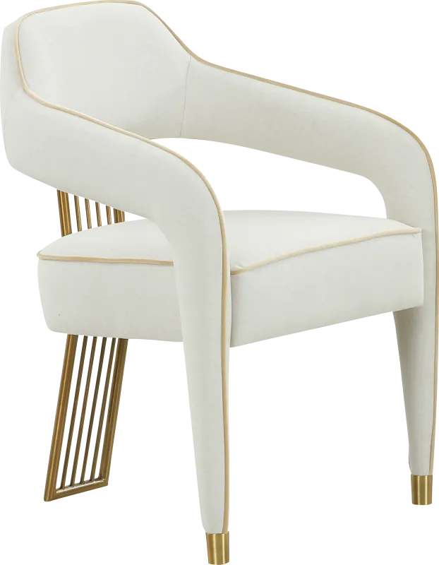 Broadalbin Cream Arm Chair