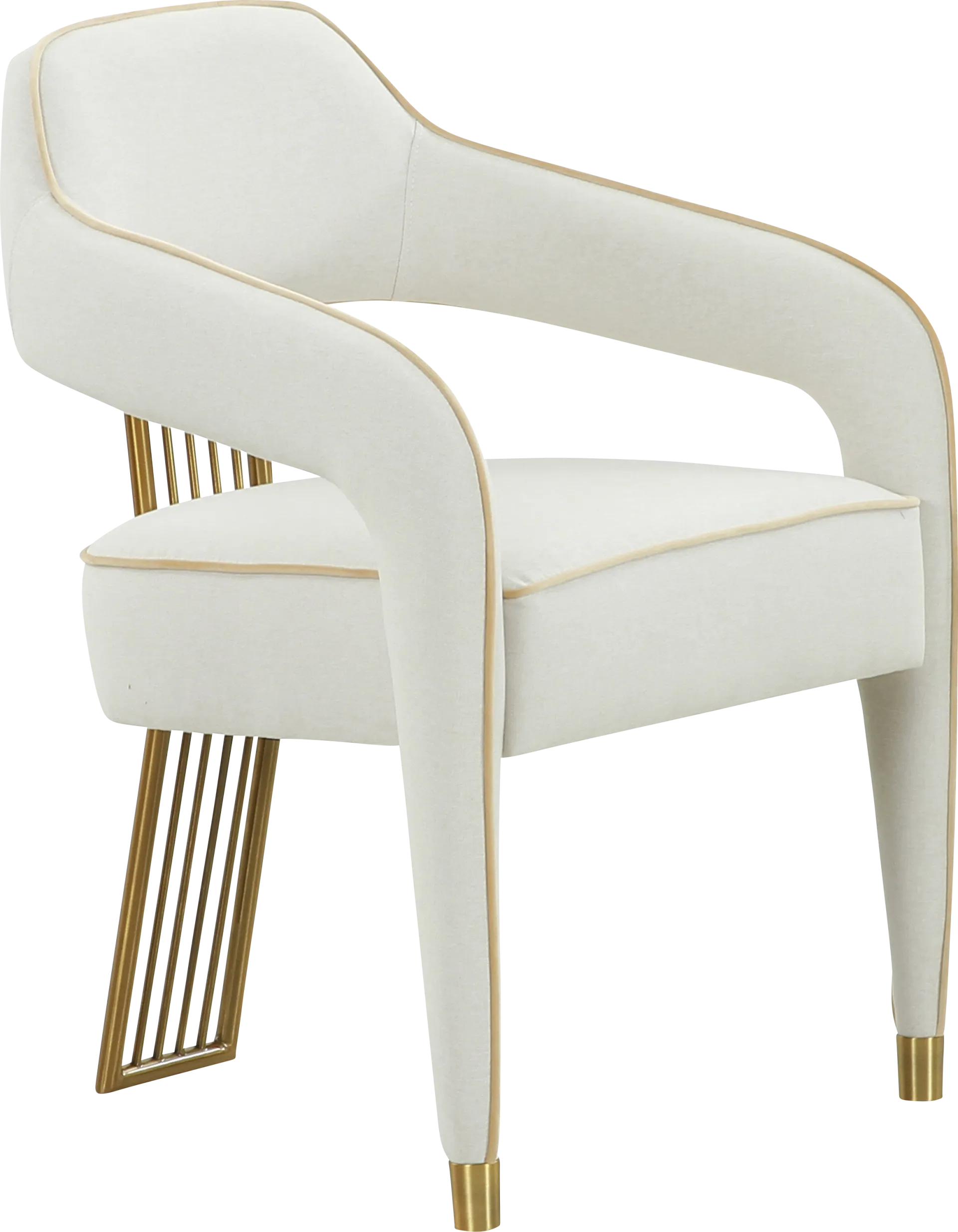 Broadalbin Cream Arm Chair - Image 1