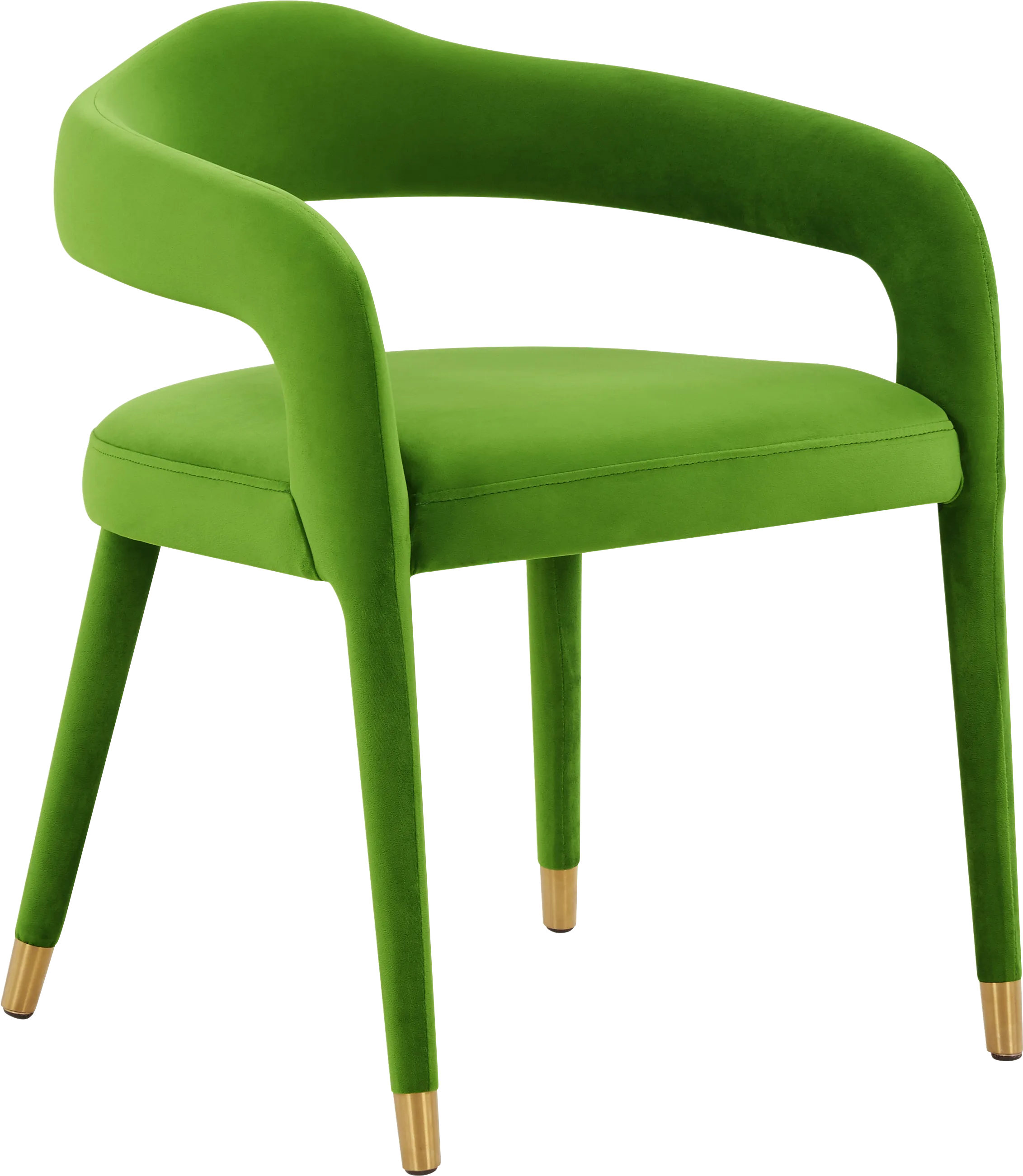 Siletz Green Arm Chair