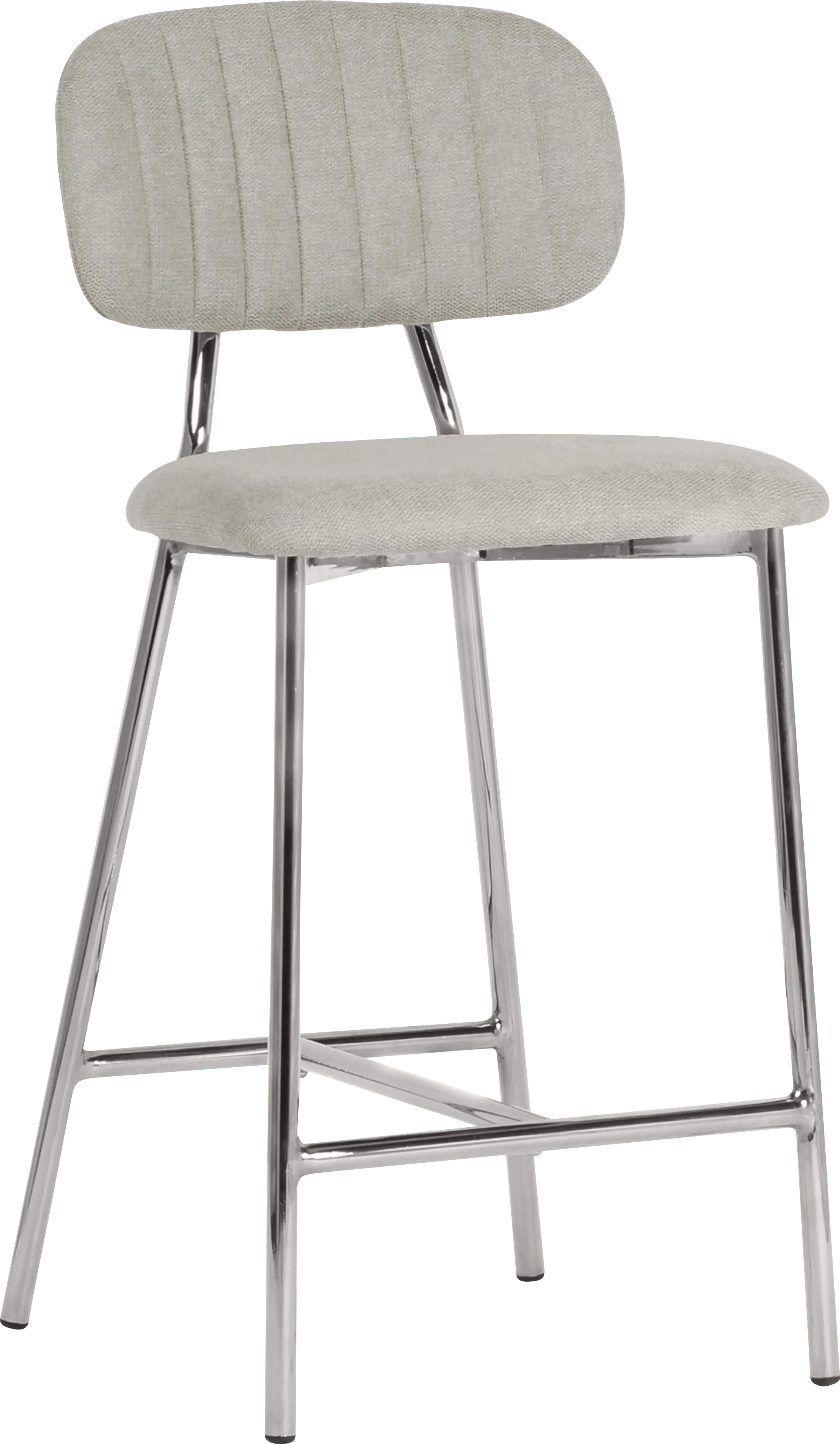 Plagmann Gray Counter Stool, Set of 2 - Thumbnail - Image 1