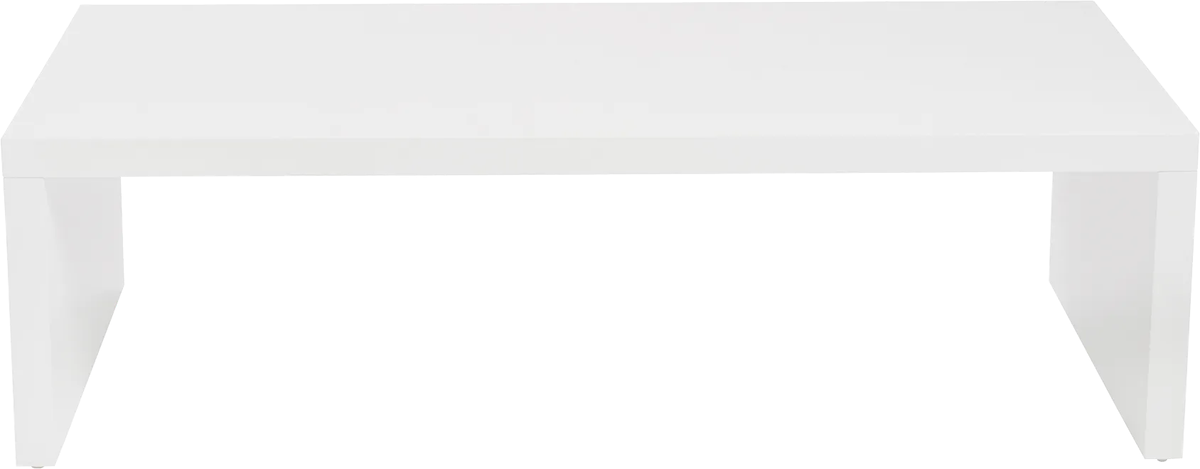 Chevae White Cocktail Table - Image 1