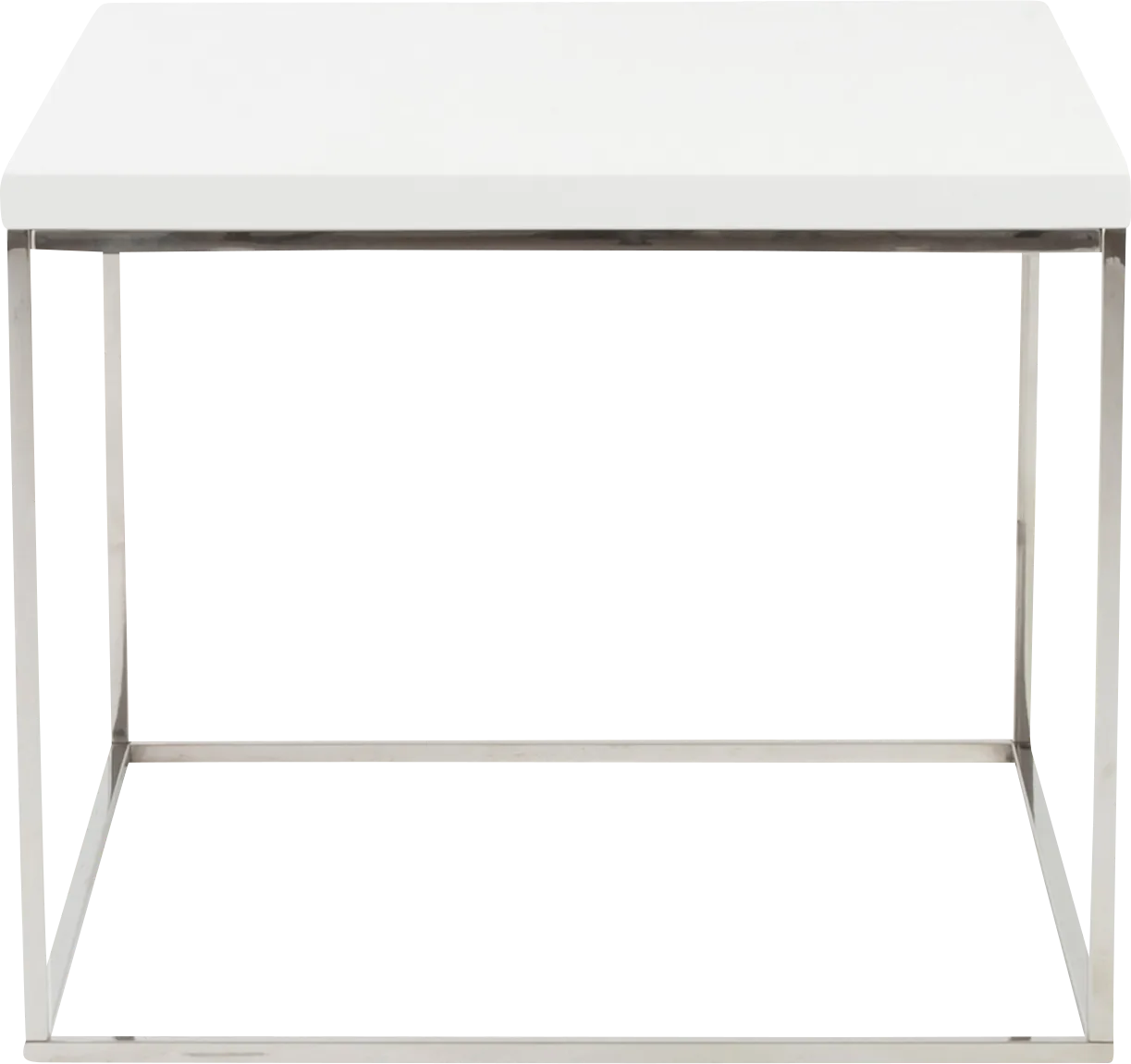 Clower White Side Table - Image 1