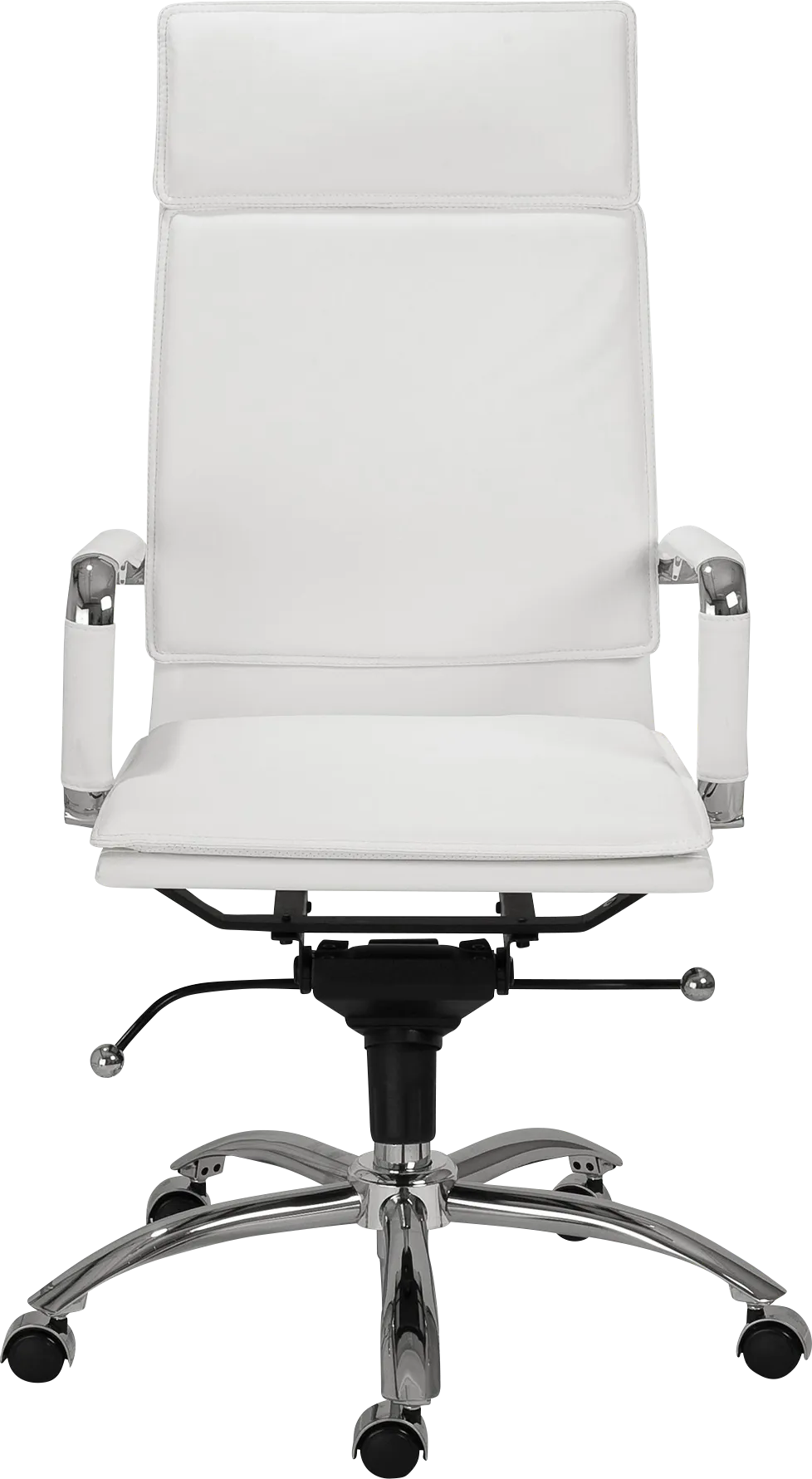 Furnberg White High Office Chair - Image 1