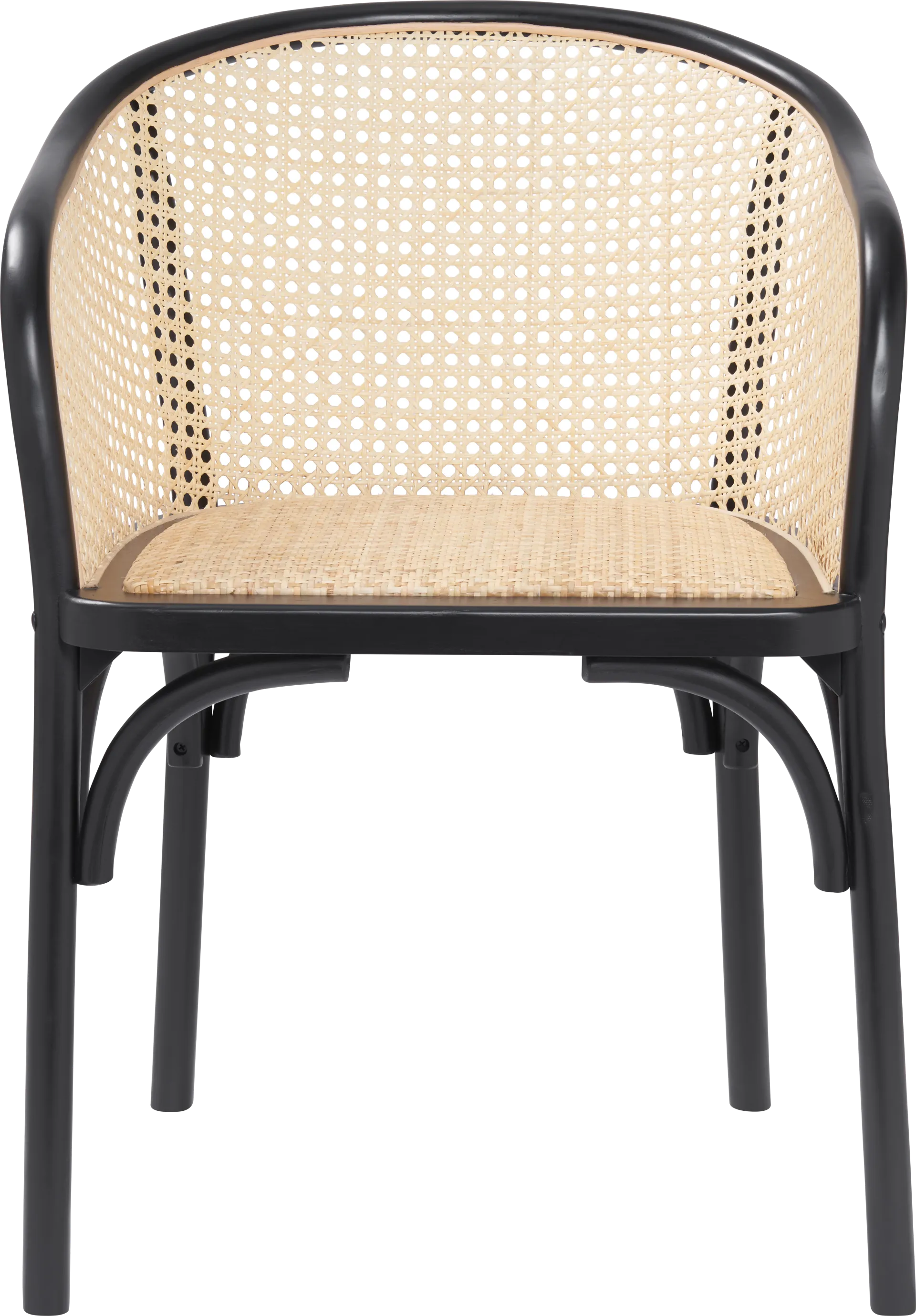 Cahic Black Arm Chair - Image 1