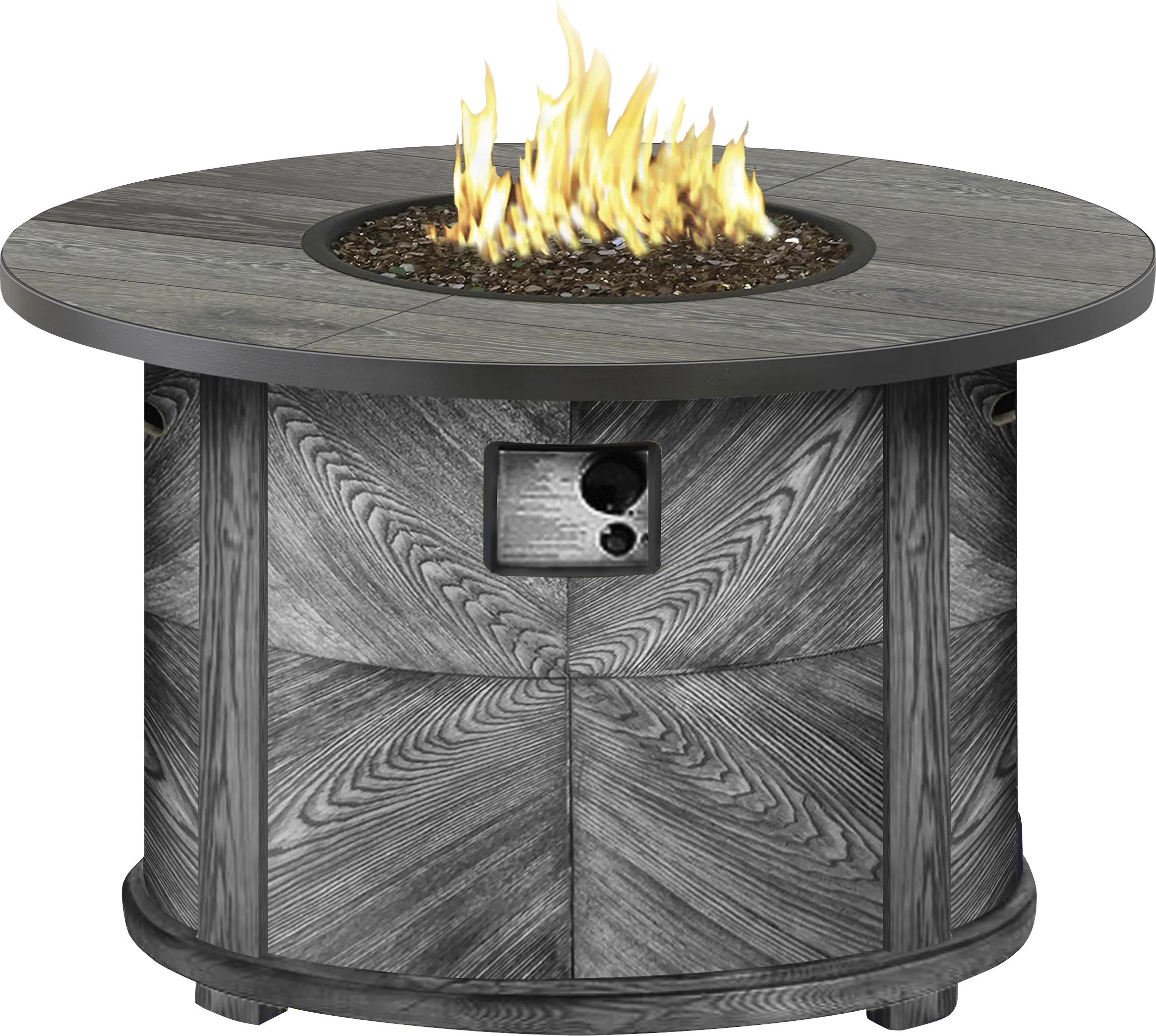Riverfront Gray Outdoor Fire Pit - Thumbnail - Image 1