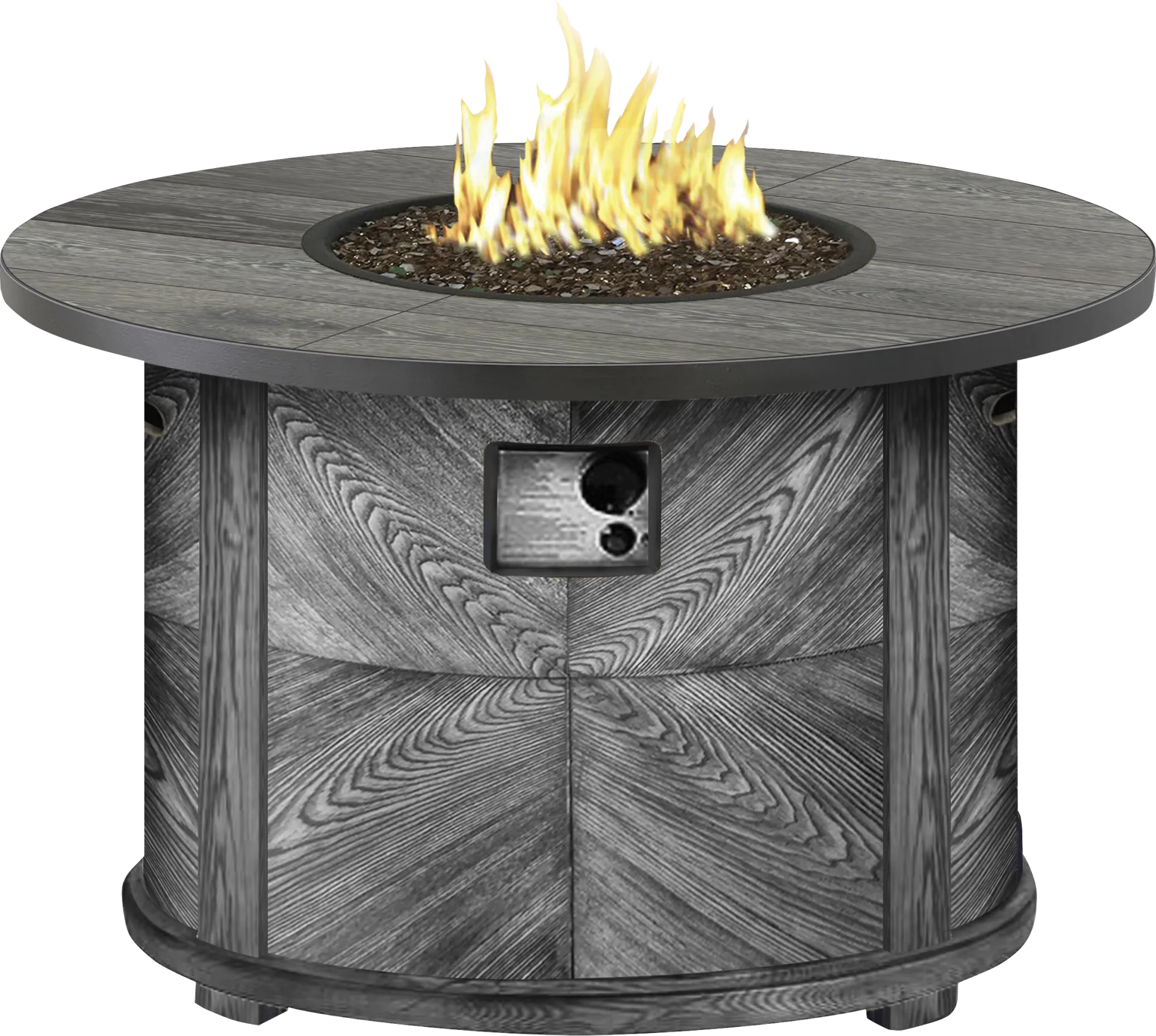 Riverfront Gray Outdoor Fire Pit - Image 1