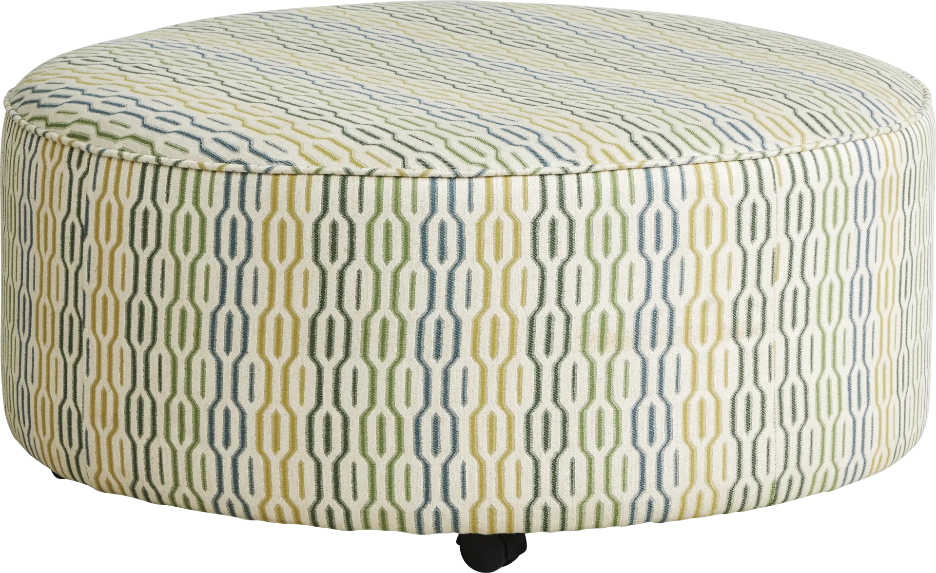 Briar Street Ivory Cocktail Ottoman