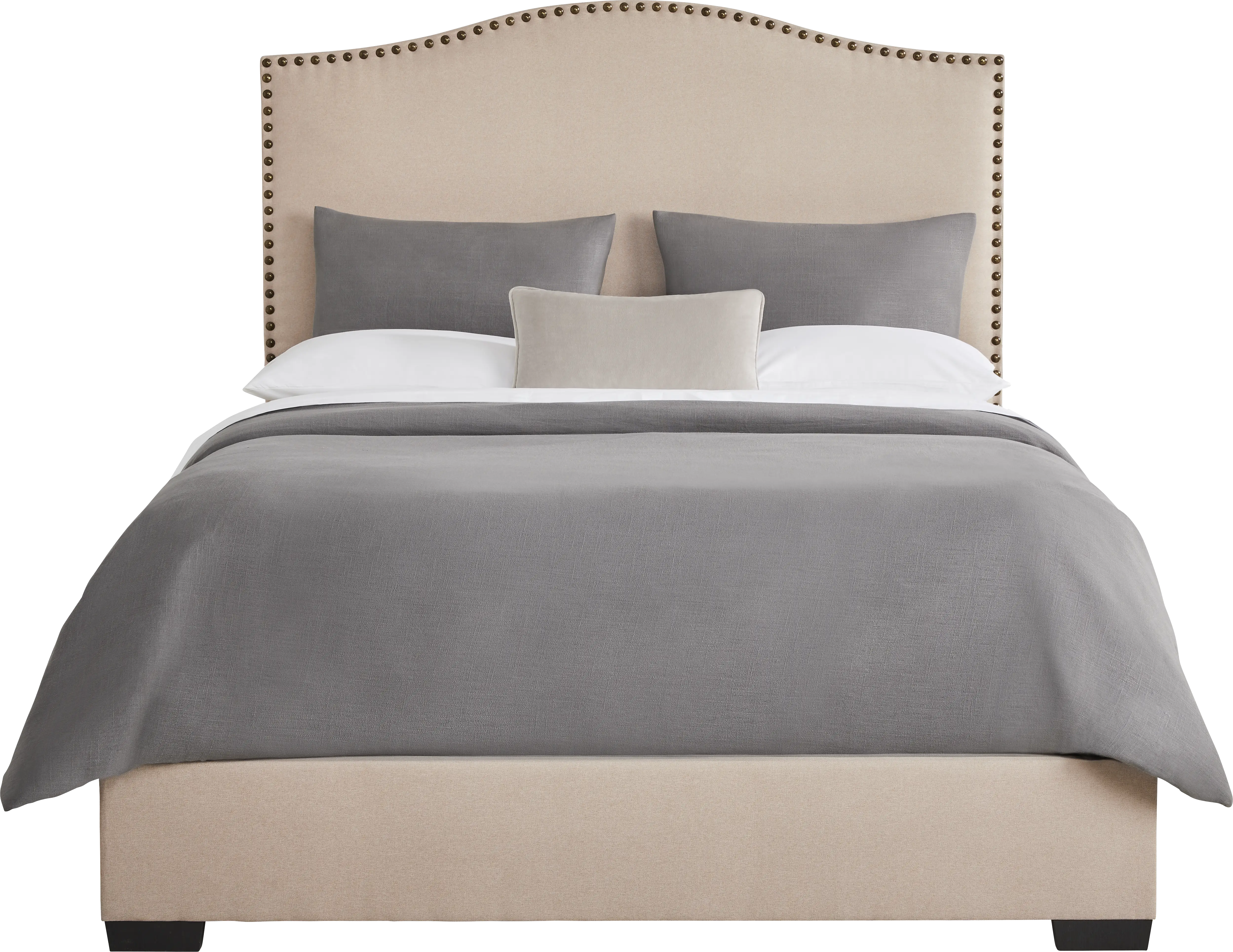 Belfield Sand 3 Pc Queen Bed - Thumbnail - Image 1