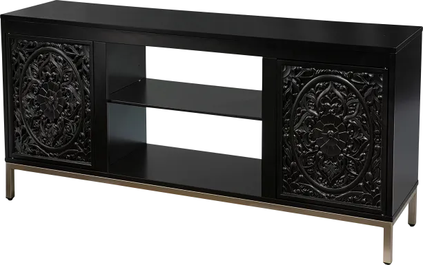 Baillon Black 58 in. Console