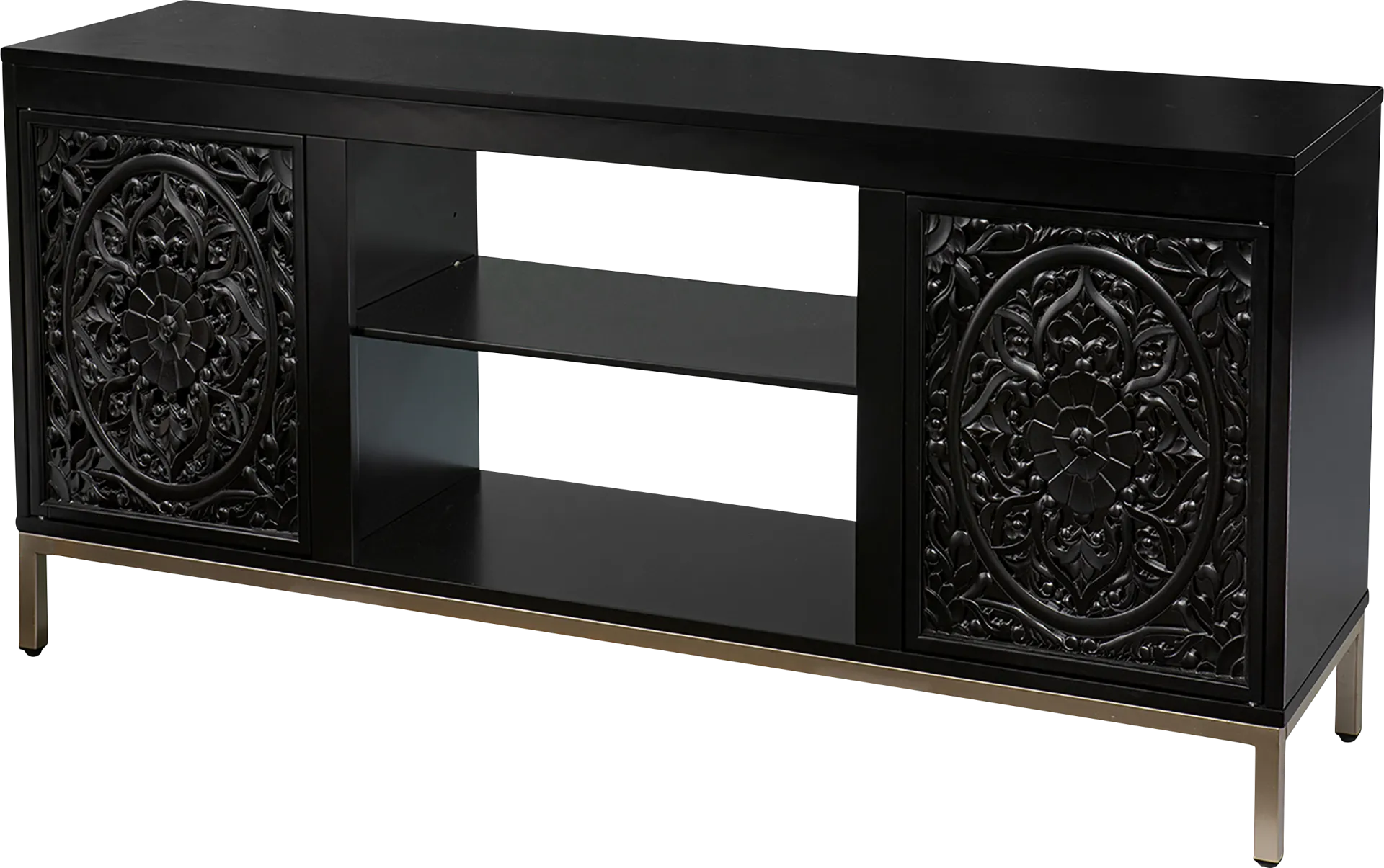 Baillon Black 58 in. Console - Image 1