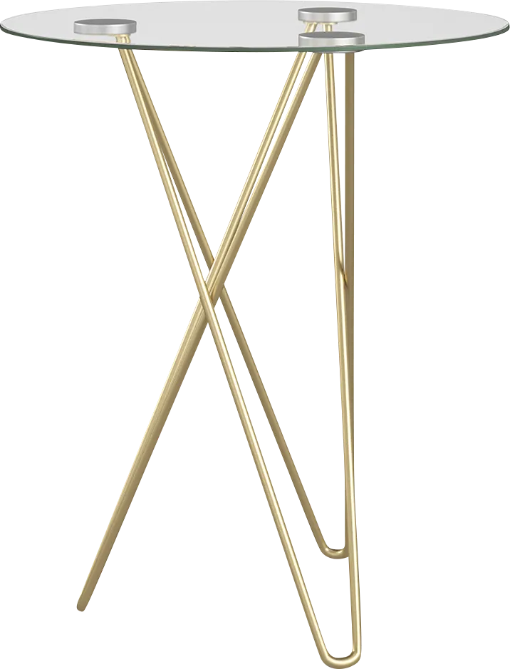 Kabee Clear End Table - Image 1