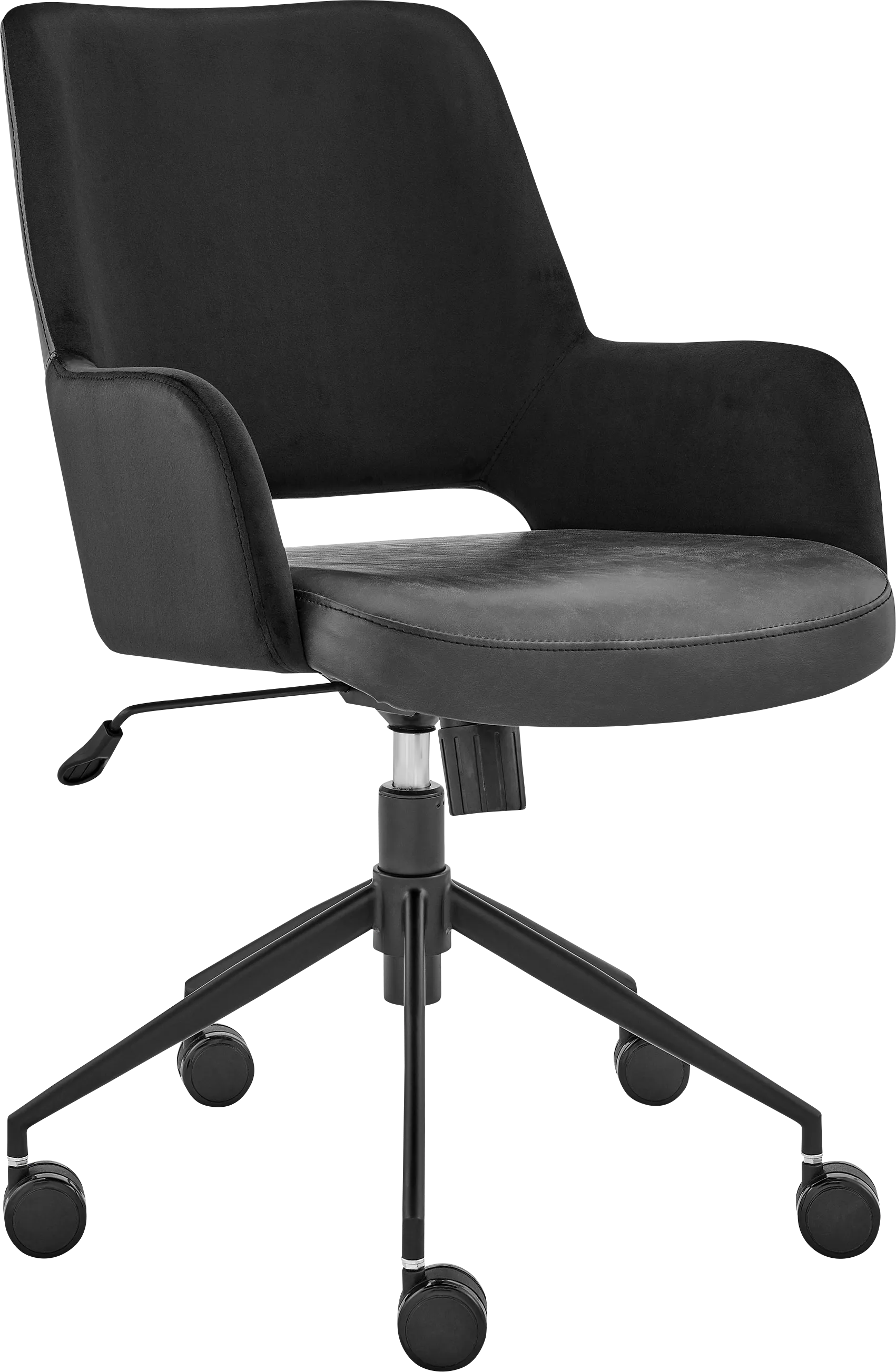 Reder Black Tilt Office Chair - Image 1