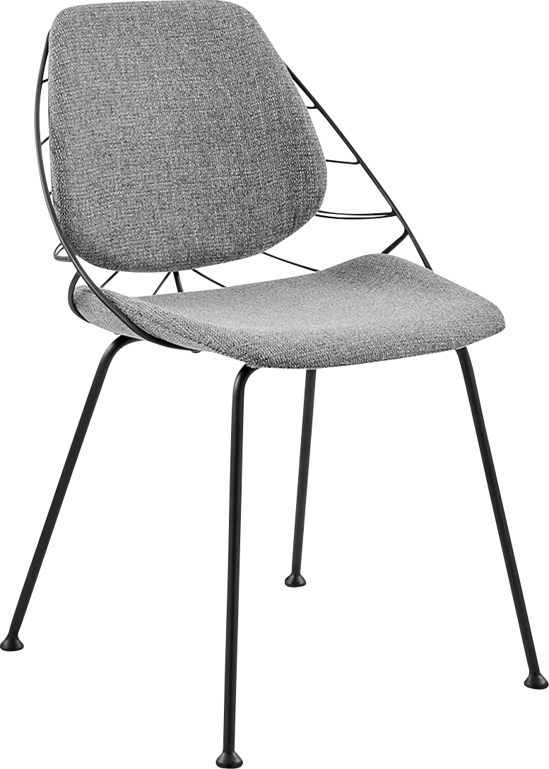 Sheffer Light Gray Side Chair - Image 1