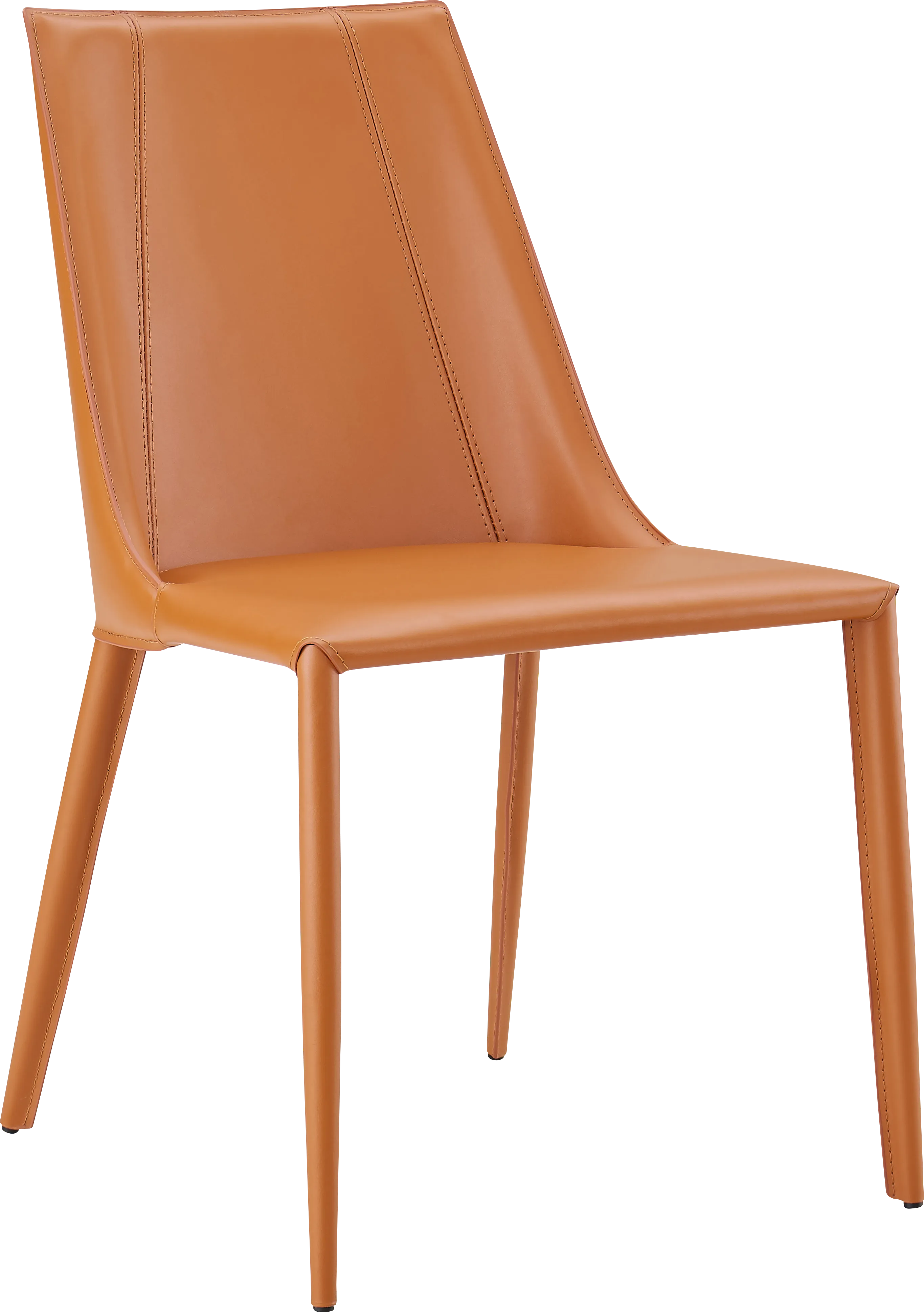 Monagin Cognac Side Chair - Thumbnail - Image 1