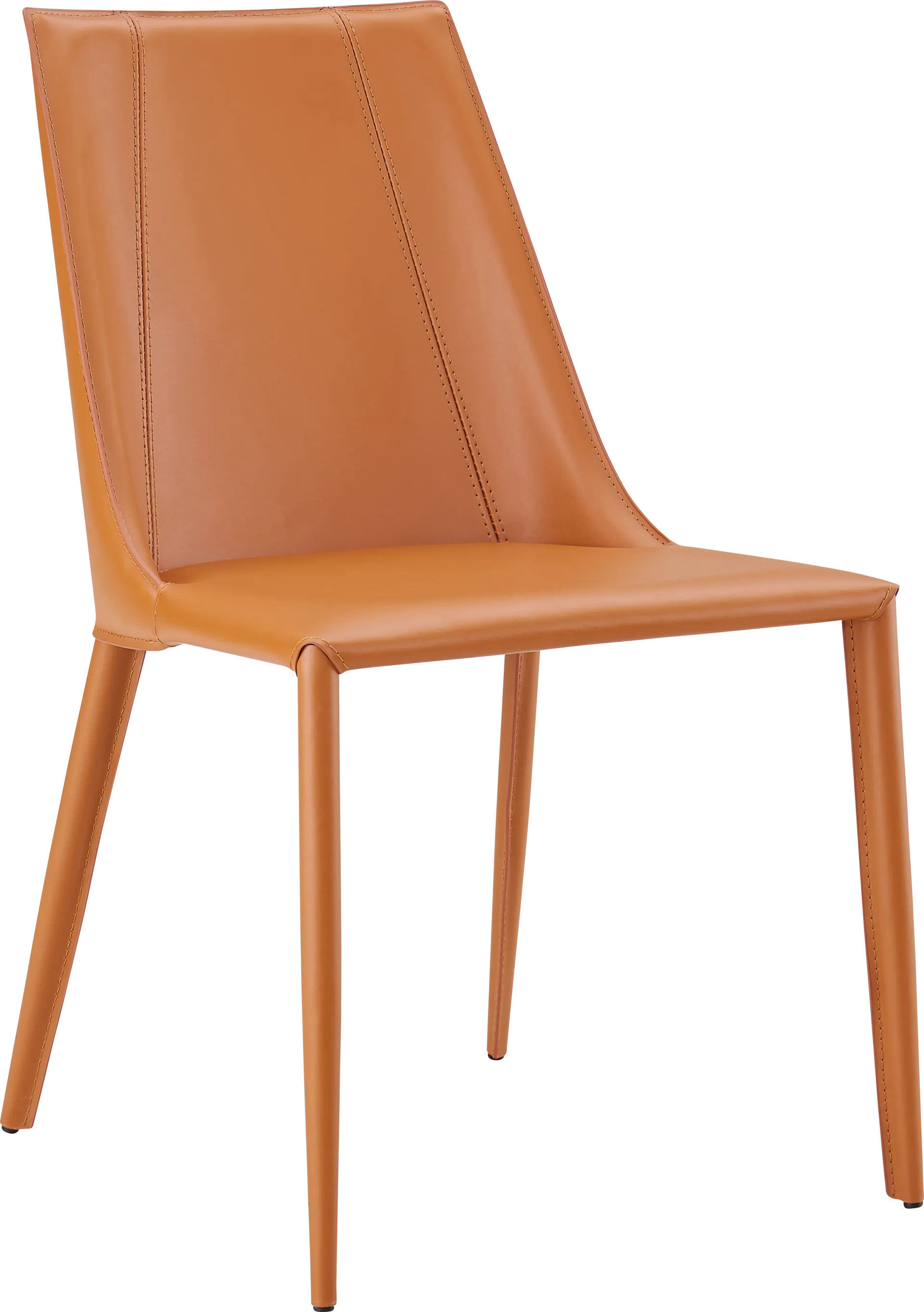 Monagin Cognac Side Chair - Image 1