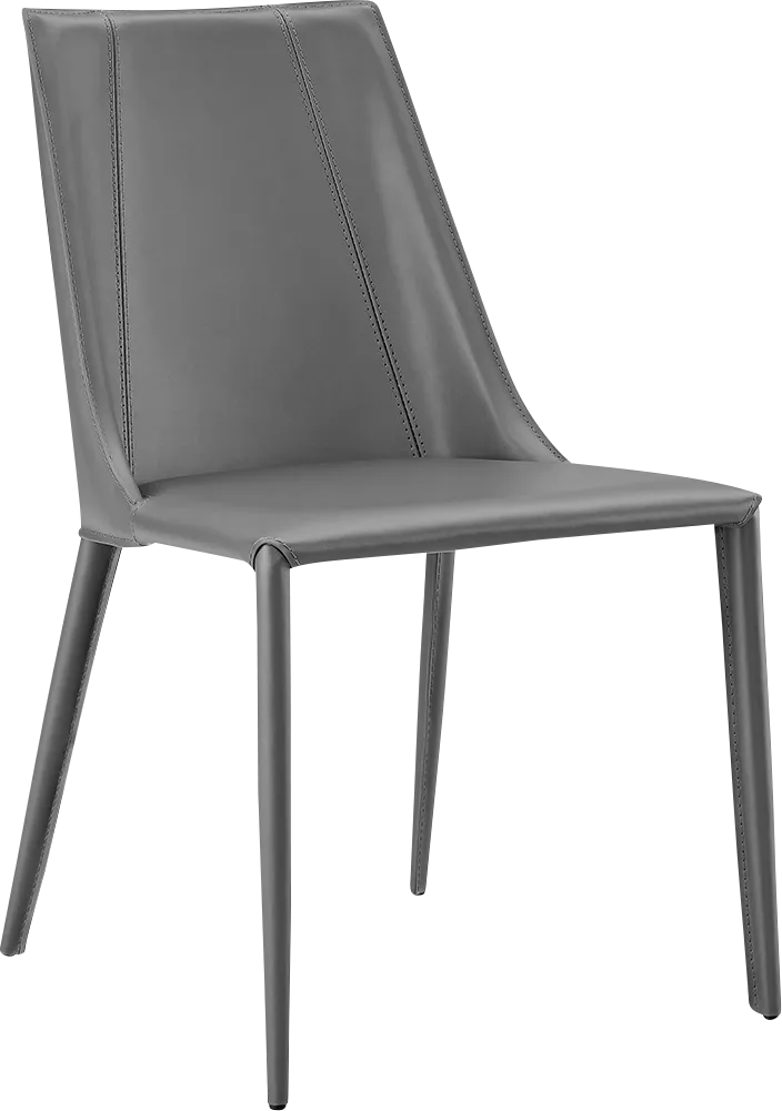 Monagin Gray Side Chair - Thumbnail - Image 1