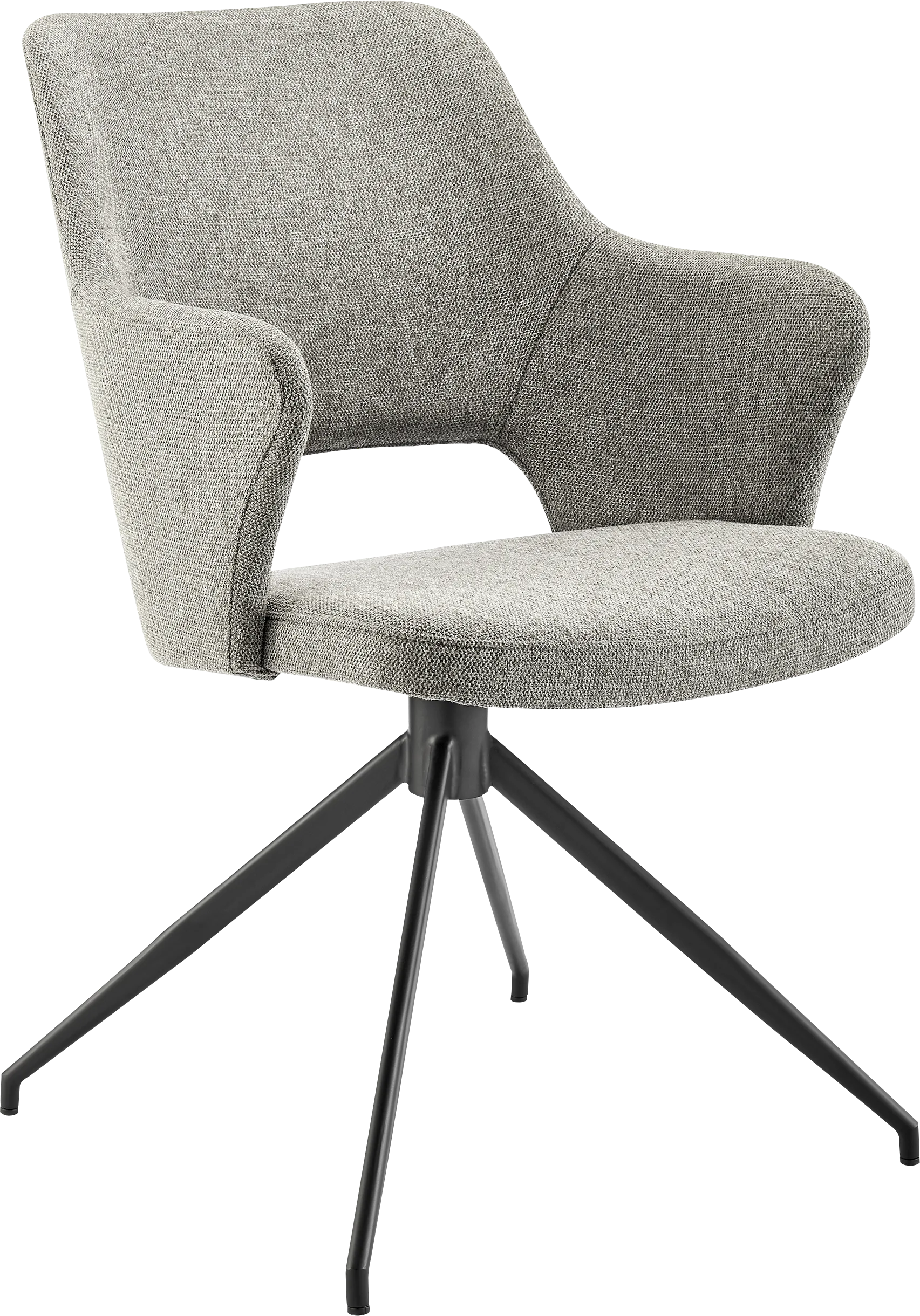 Quiment Light Gray Arm Chair - Image 1