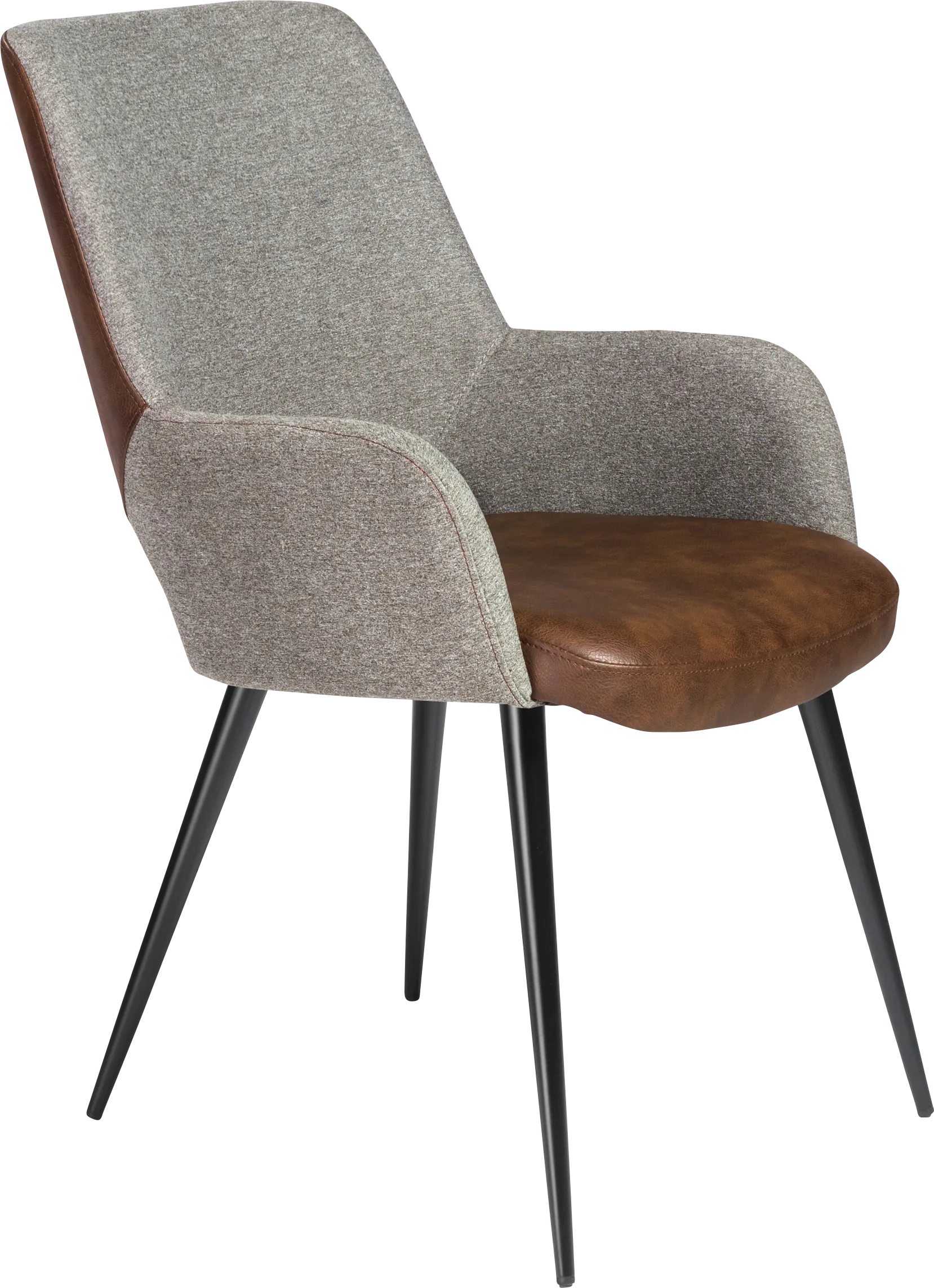 Reder Gray Arm Chair - Image 1