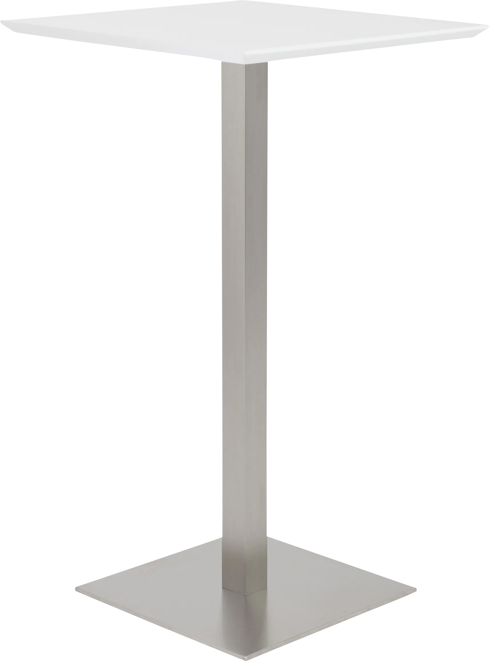 Pembina White Bar Table - Thumbnail - Image 1